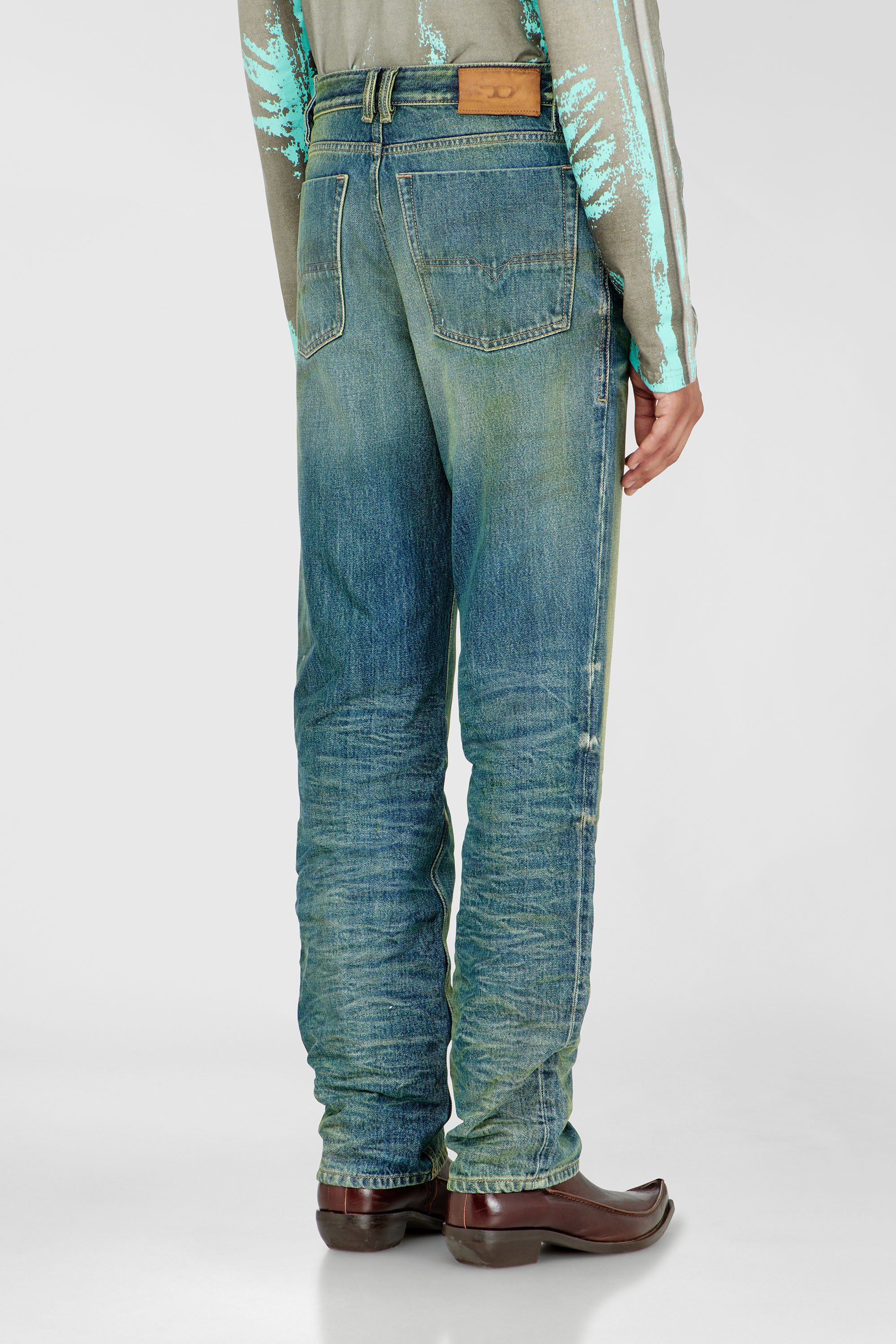 Diesel - Regular Jeans 1991 D-Voeed 007FV Homme, Bleu moyen - Image 5