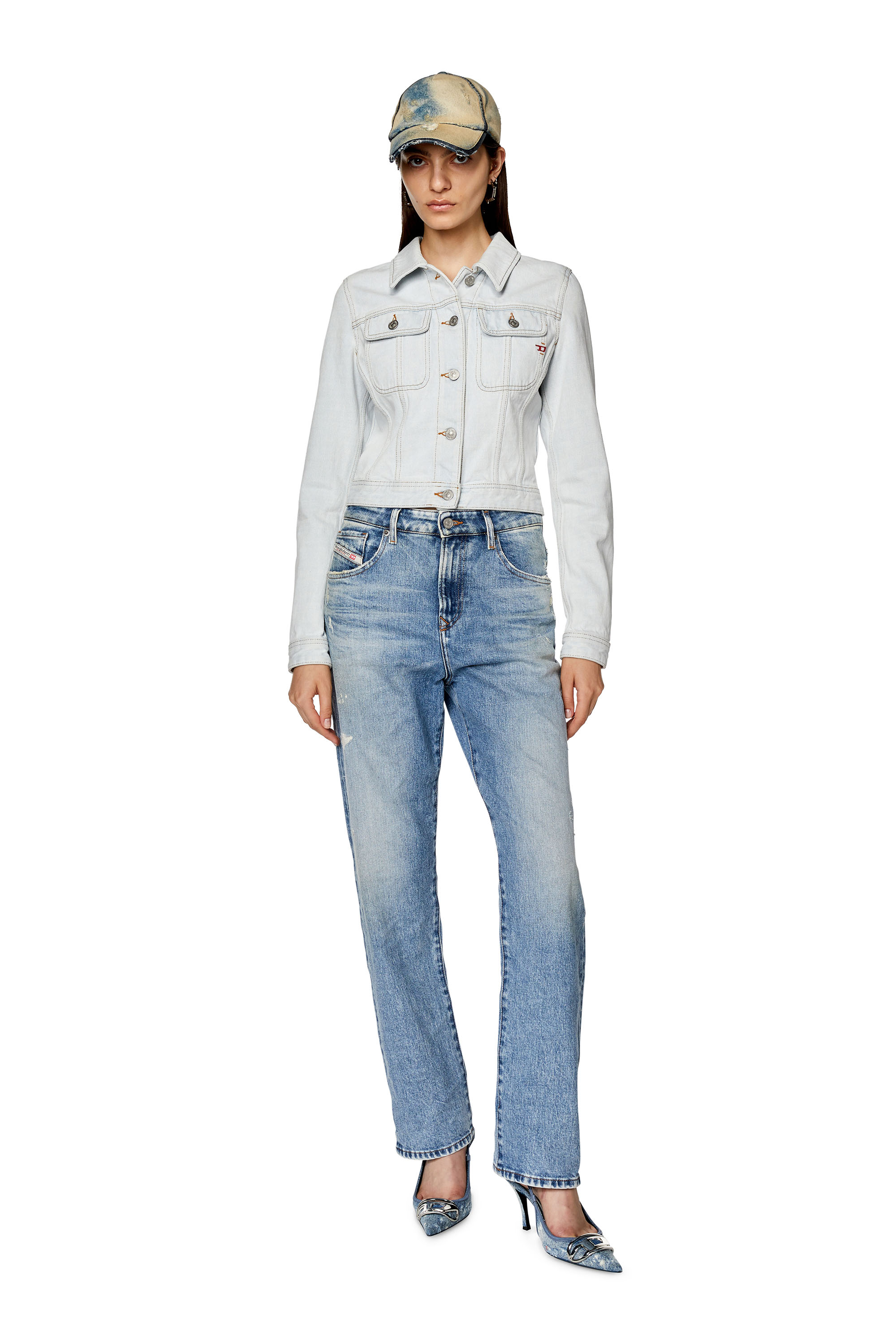 Diesel - Straight Jeans 1999 D-Reggy 007R4, Light Blue - Image 1
