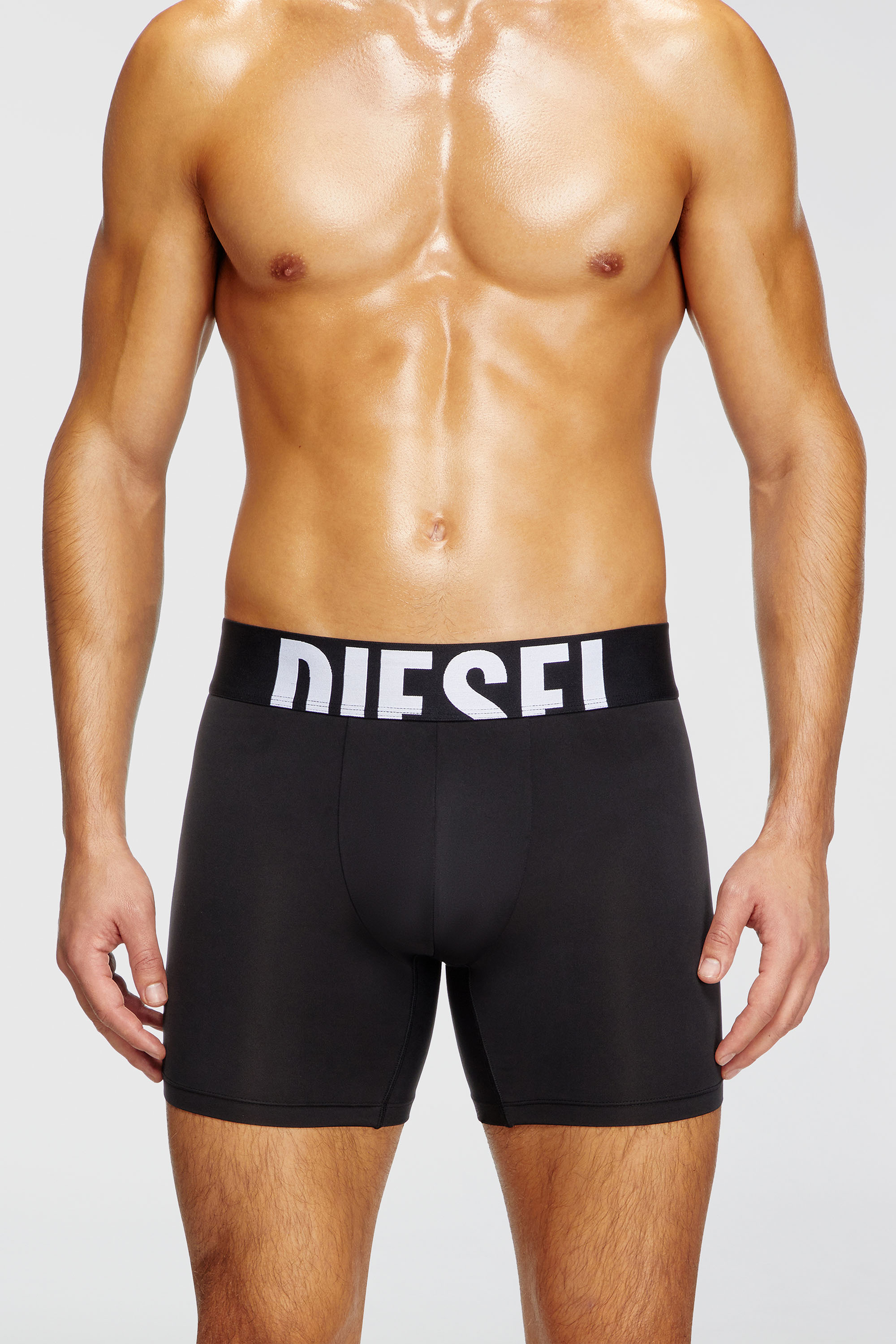 Diesel - MAX-D-POP-3PACK-55, Lot de trois boxers en microfibre Homme in Noir - 2