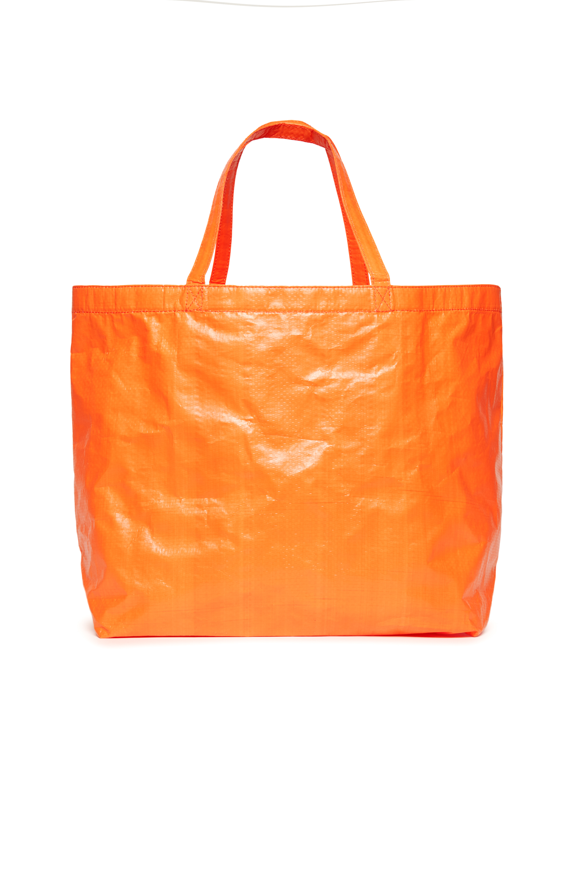 Diesel - WRITTEN, Sac de plage avec imprim&eacute; Oval D Femme in Orange - 2