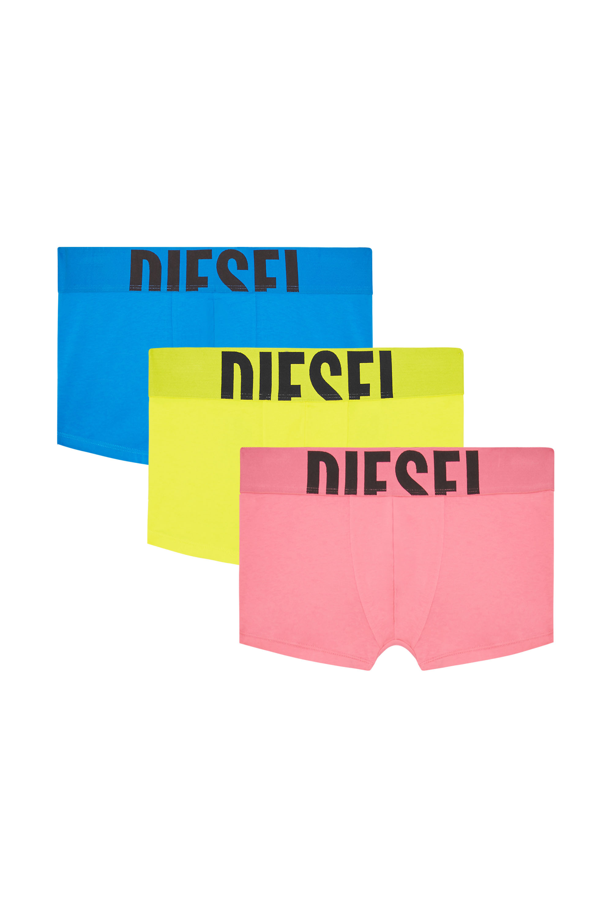 Diesel - UMBX-DAMIENTHREEPACK-5.5EL, Lot de trois boxers en coton stretch Homme in Polychrome - 2