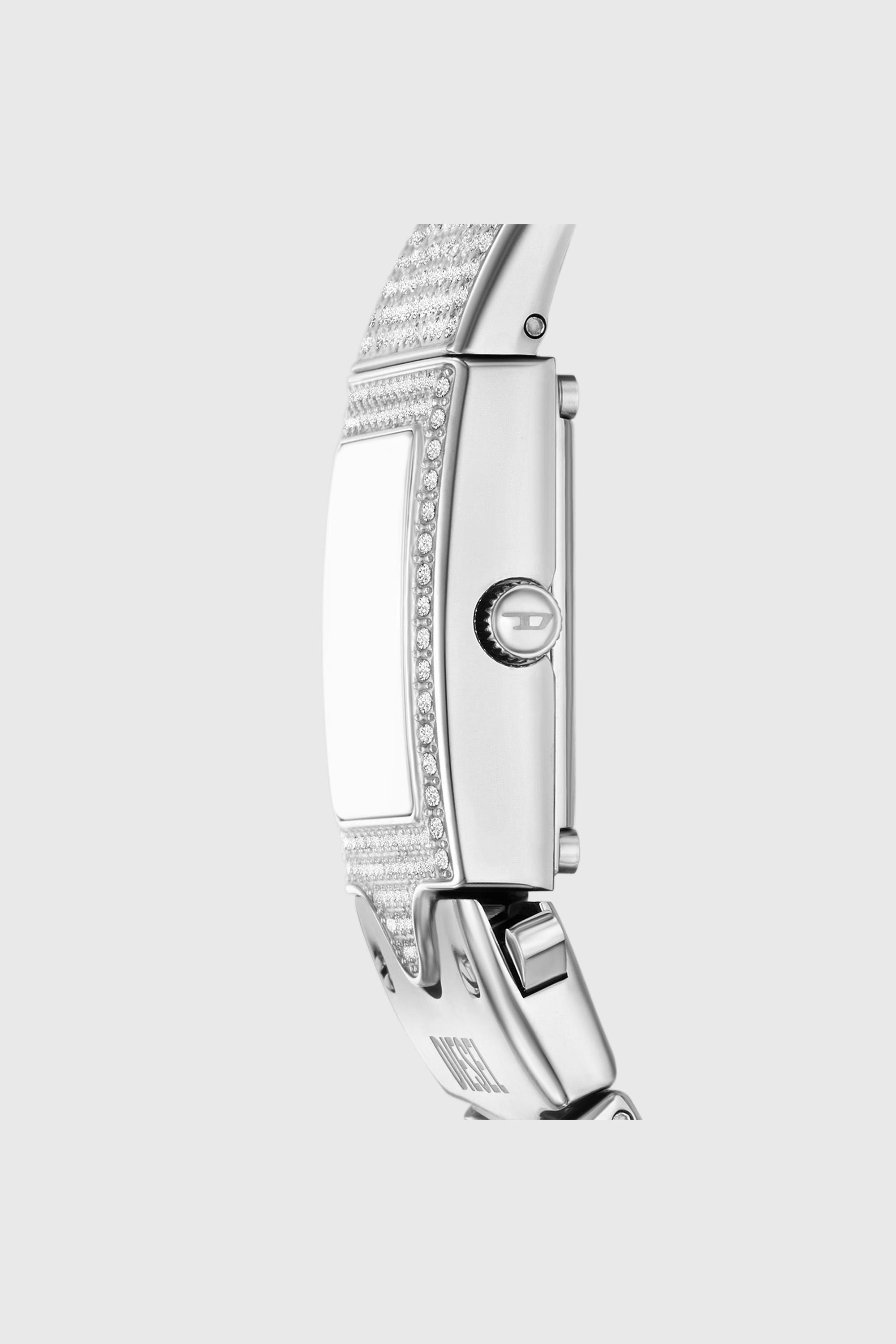 Diesel - DZ2247 WATCH, Montre Closer Limited Edition en acier inoxydable sertie de pav&eacute; Homme in Gris argent&eacute; - 2