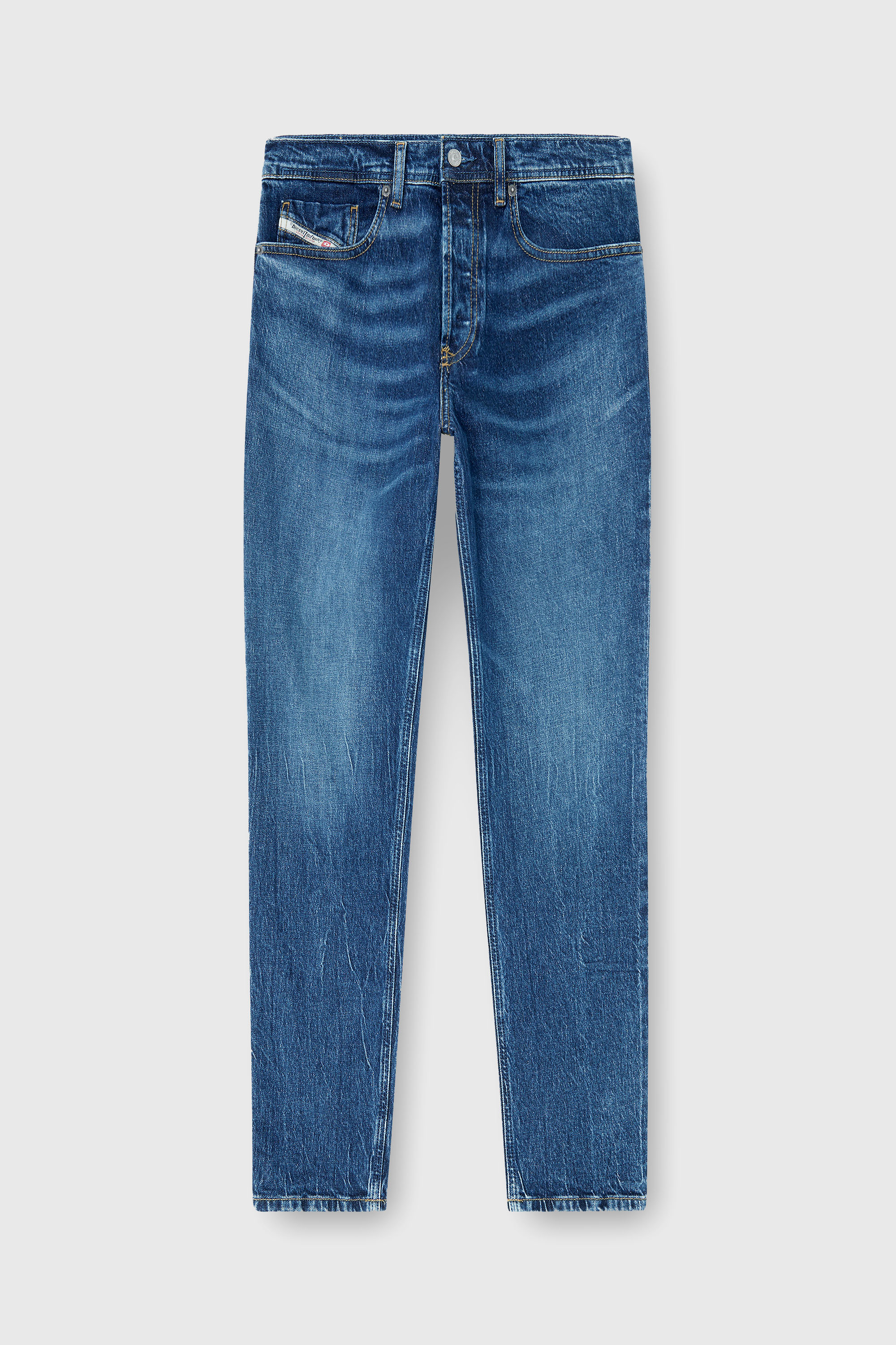 Diesel - Regular Jeans 2023 D-Finitive 0KBBQ Homme, Bleu Fonc&eacute; - Image 6