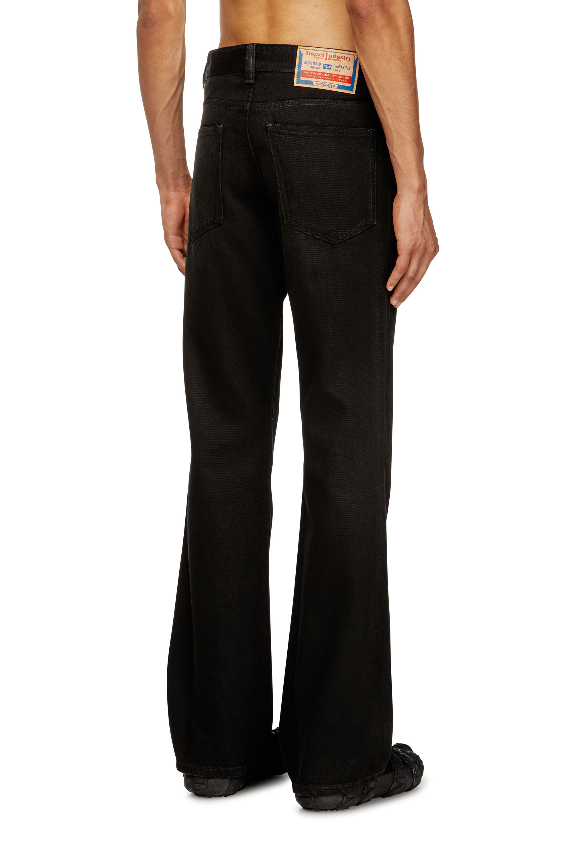 Diesel - Bootcut Jeans 1998 D-Buck 09M20 Homme, Noir/Gris foncé - Image 4