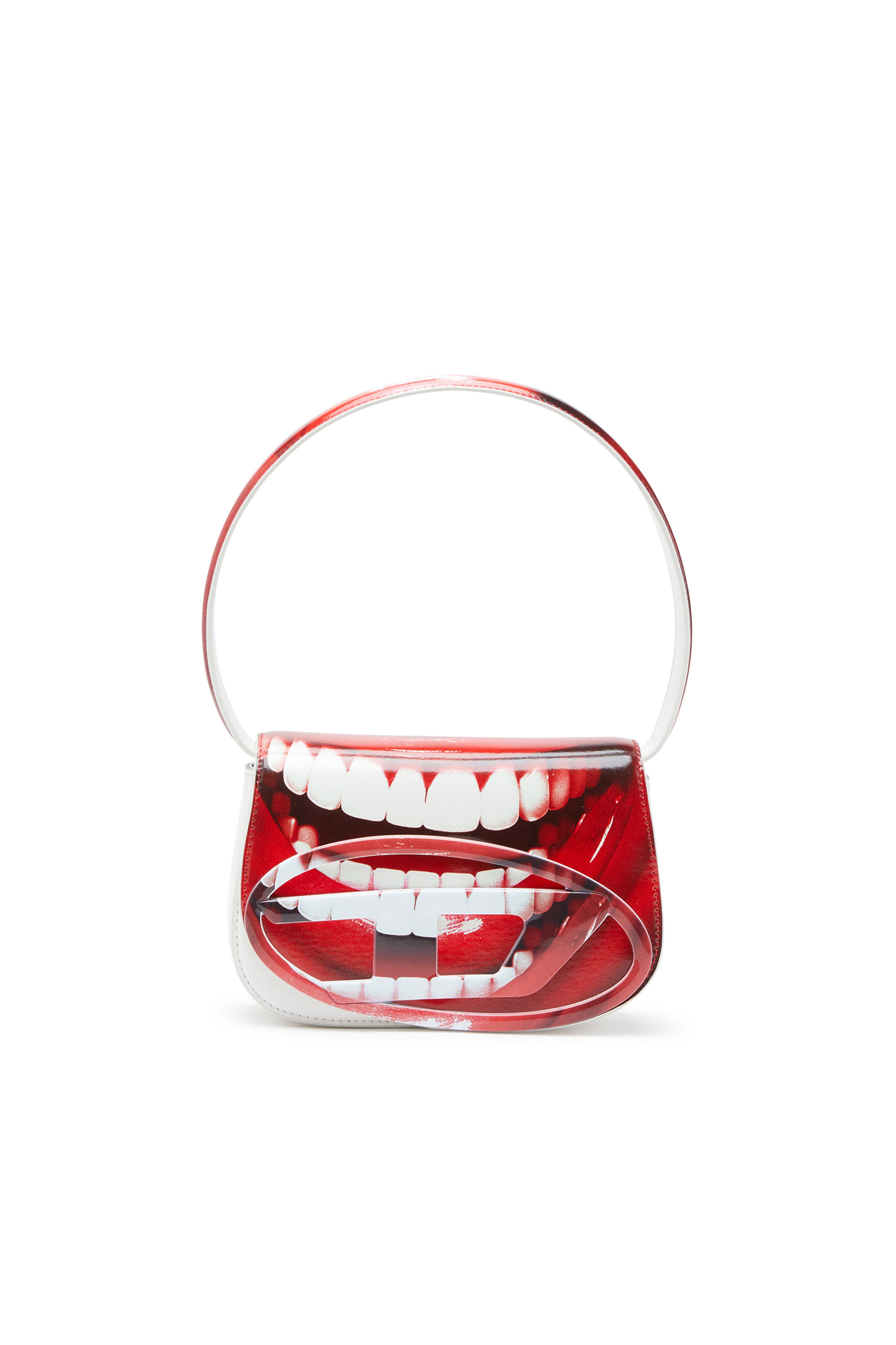 1DR, Red/White - Shoulder Bags