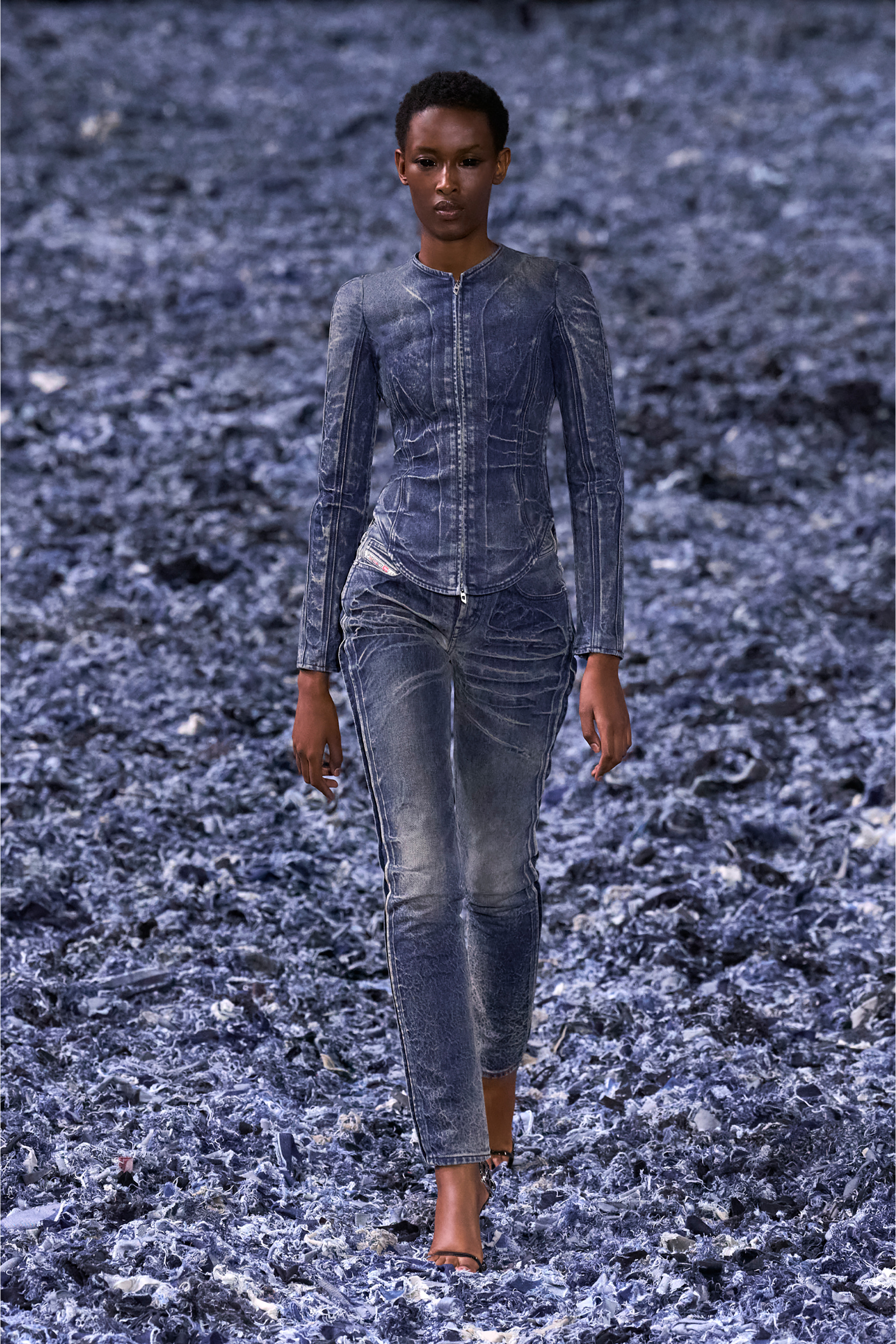 Diesel - Regular Jeans D-Noli 007BG Femme, Bleu Fonc&eacute; - Image 6