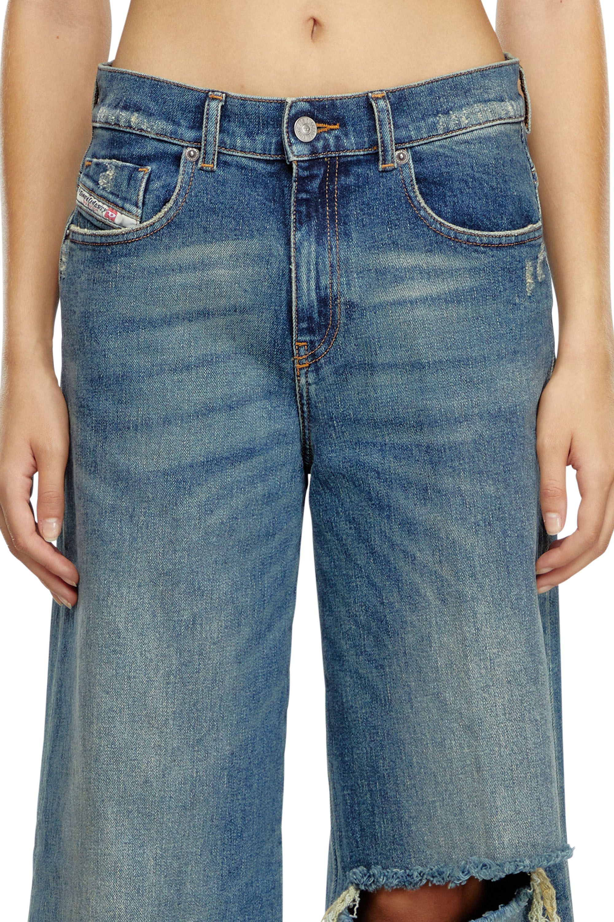 Diesel - Flare Jeans 1978 D-Akemi 007M5 Femme, Bleu moyen - Image 3