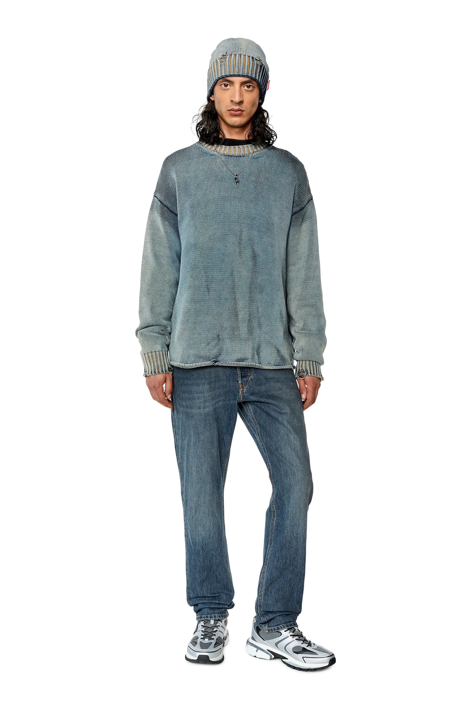 Diesel - 1995 D-Sark 09F74 Straight Jeans, Medium blue - Image 4