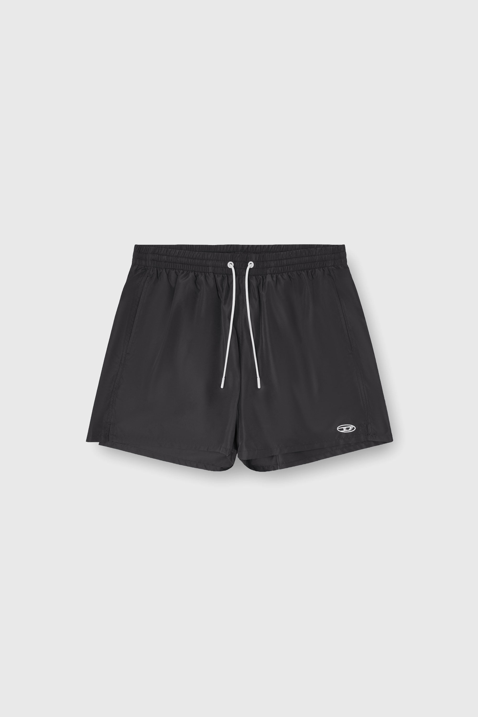 Diesel - GEORGE-41-UTLT, Short de bain avec logo Oval D m&eacute;tallique Homme in Noir - 2