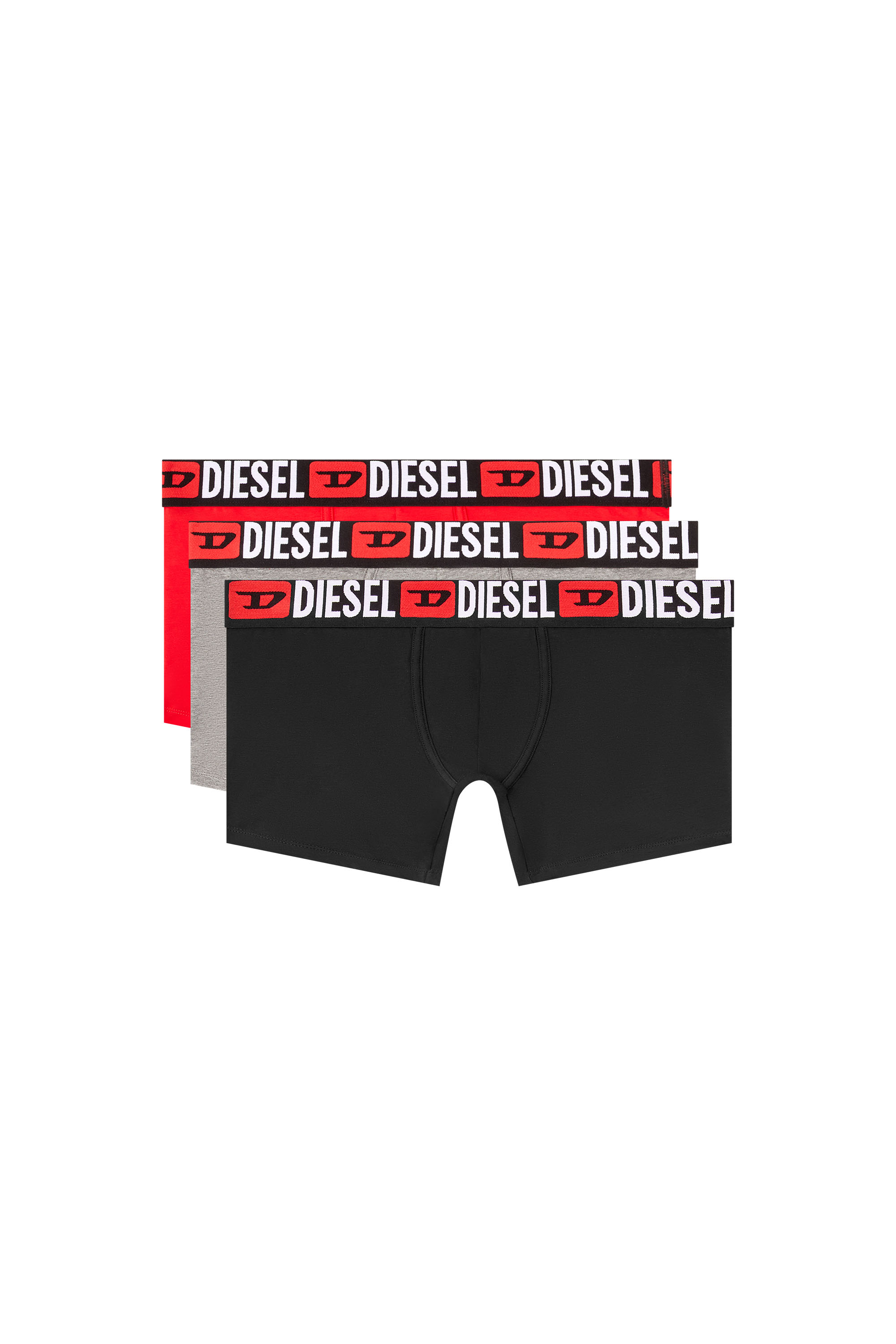 Diesel - MAX-D-CORE-3PACK, Lot de trois boxer en coton stretch Homme in Polychrome - 2