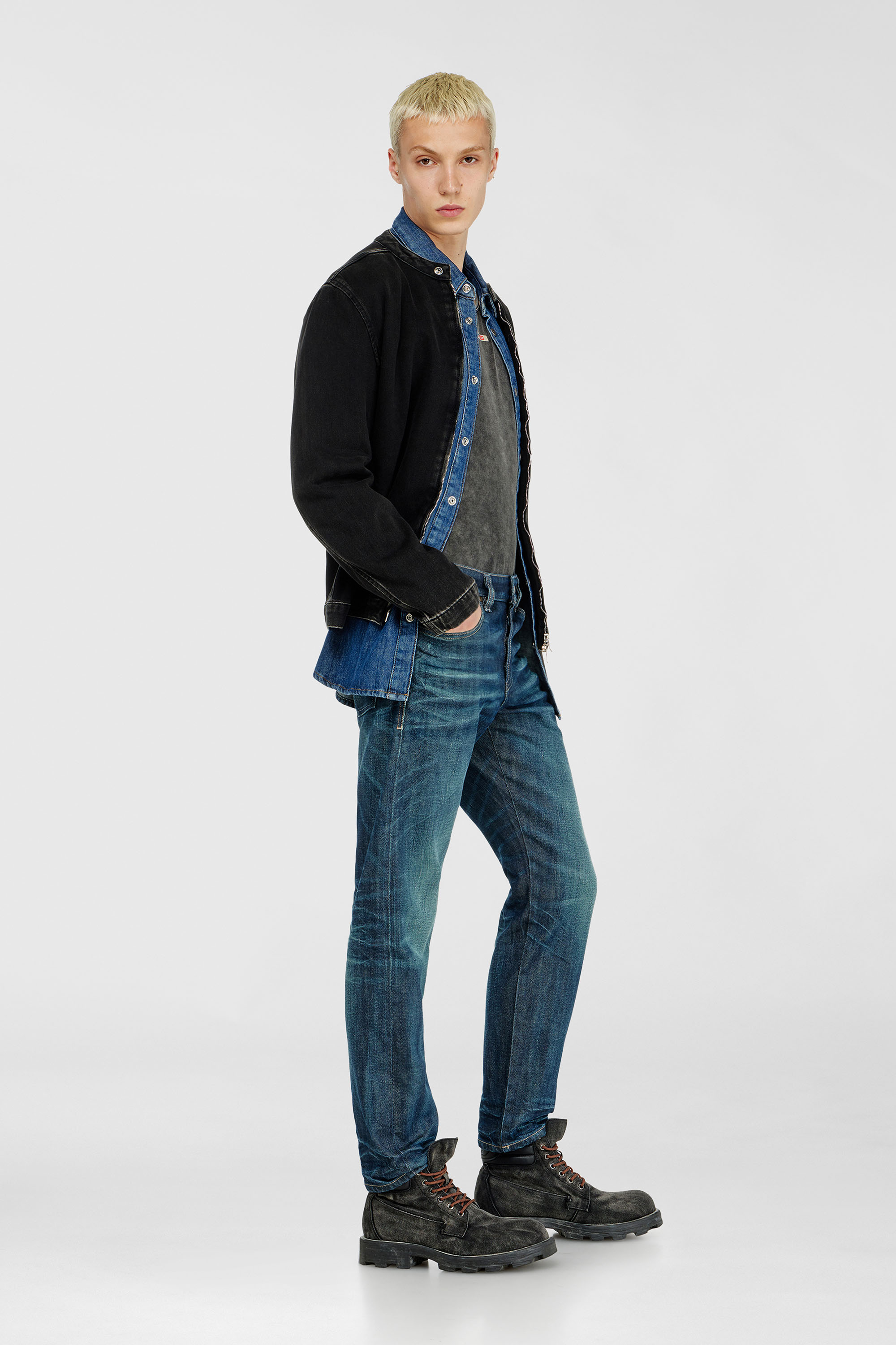 Diesel - Slim Jeans 1993 D-Vyl 09Q04 Homme, Bleu Fonc&eacute; - Image 2