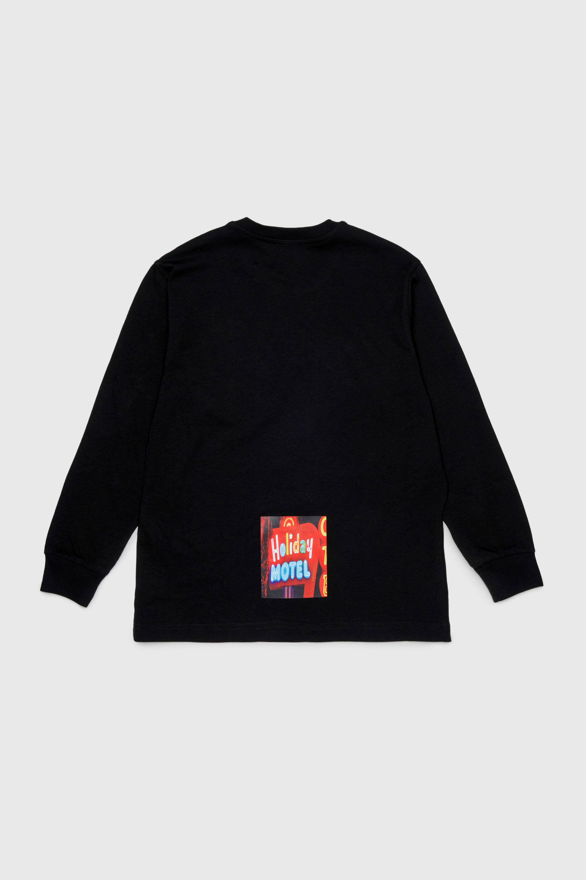 Diesel - TFORMY OVER, T-shirt &agrave; manches longues avec photo prints Homme in Noir - 2