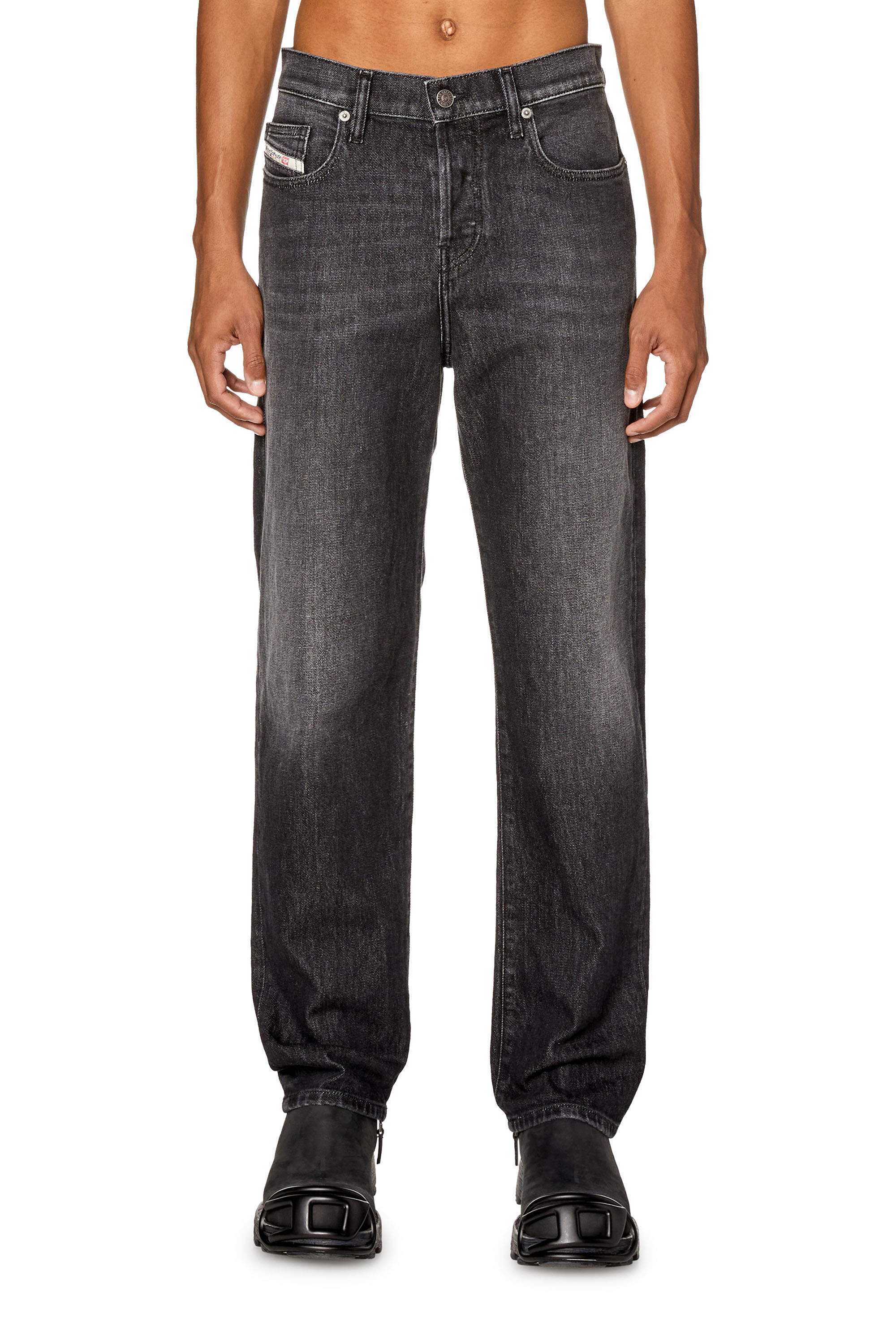 Diesel - Straight Jeans 2020 D-Viker 09F75, Black/Dark grey - Image 1