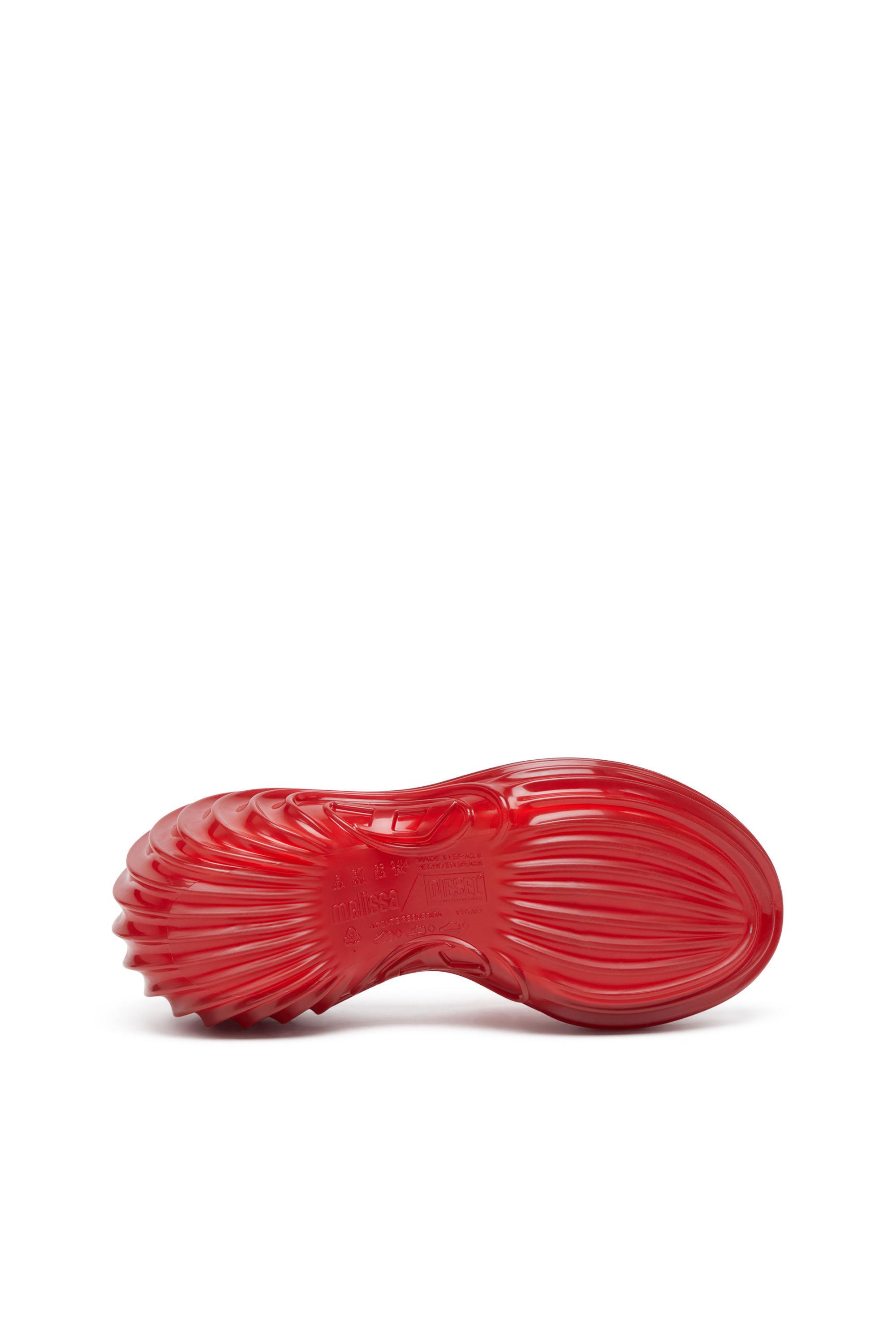 Diesel - MELISSA QUANTUM PLATFORM, Mule &agrave; plateforme en Melflex&reg; Femme in Rouge - 5
