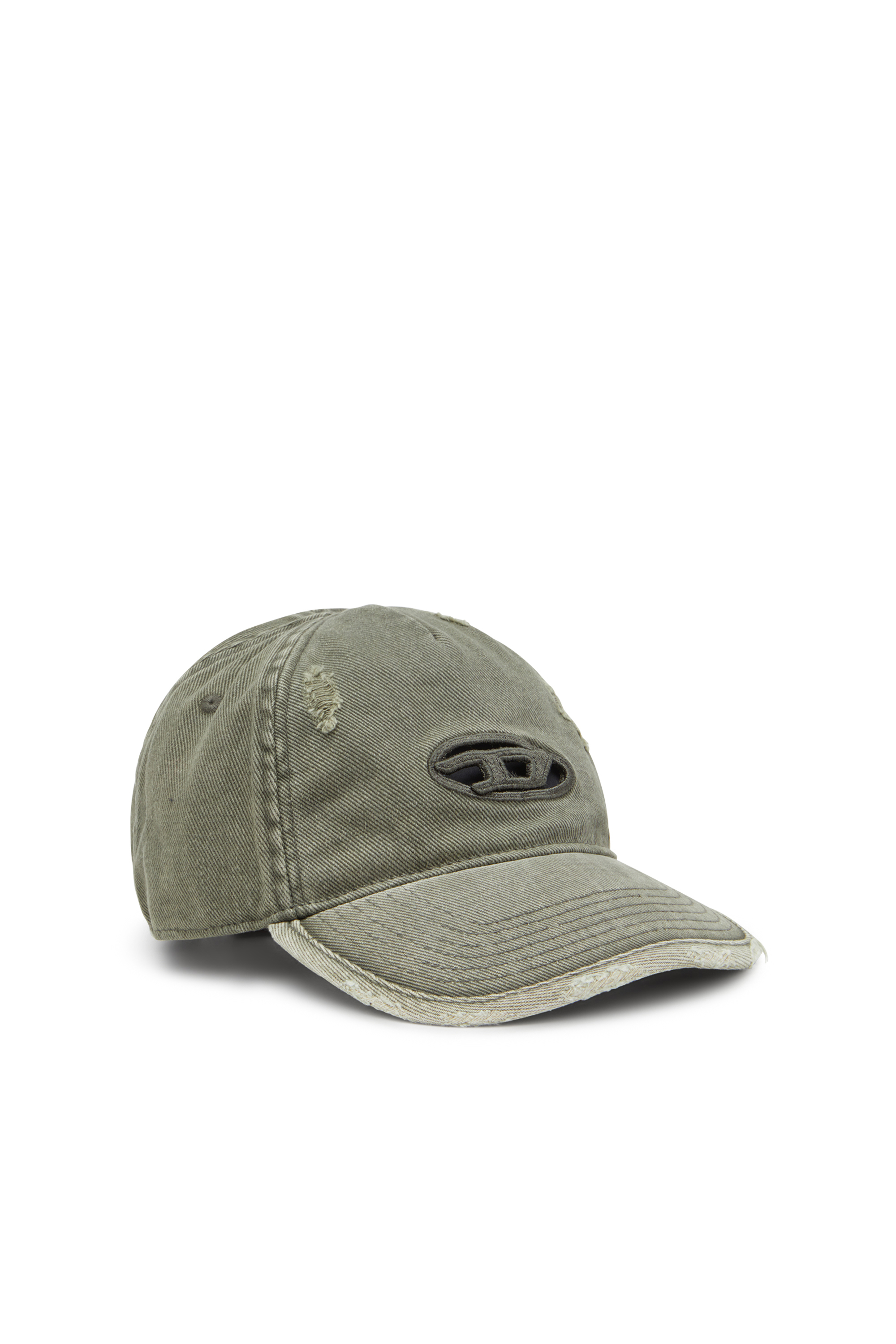 Diesel - C-BALL-UTLT, Casquette de baseball Homme in Vert - 1