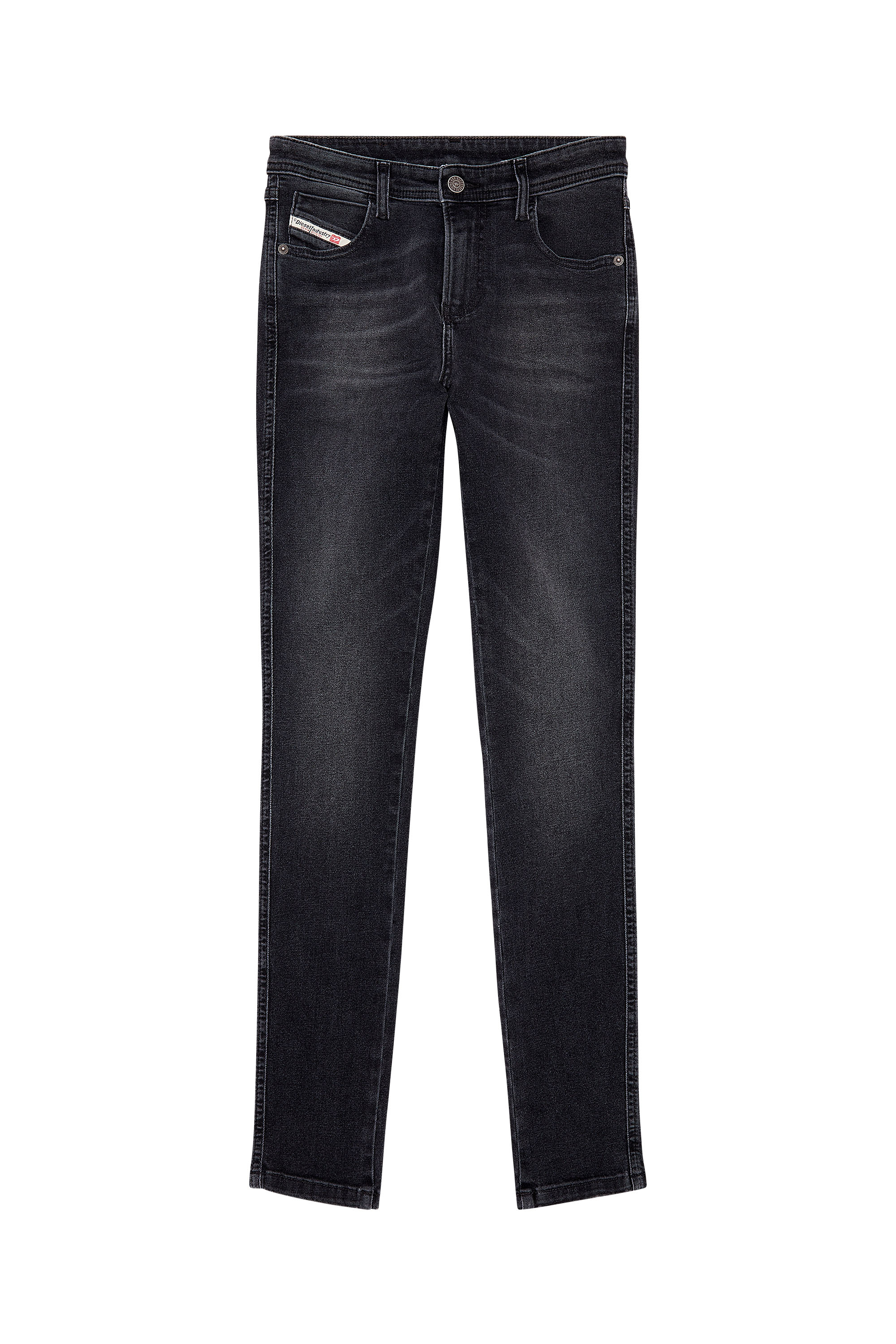 Diesel - Skinny Jeans 2015 Babhila 0PFAS Femme, Noir/Gris fonc&eacute; - Image 2