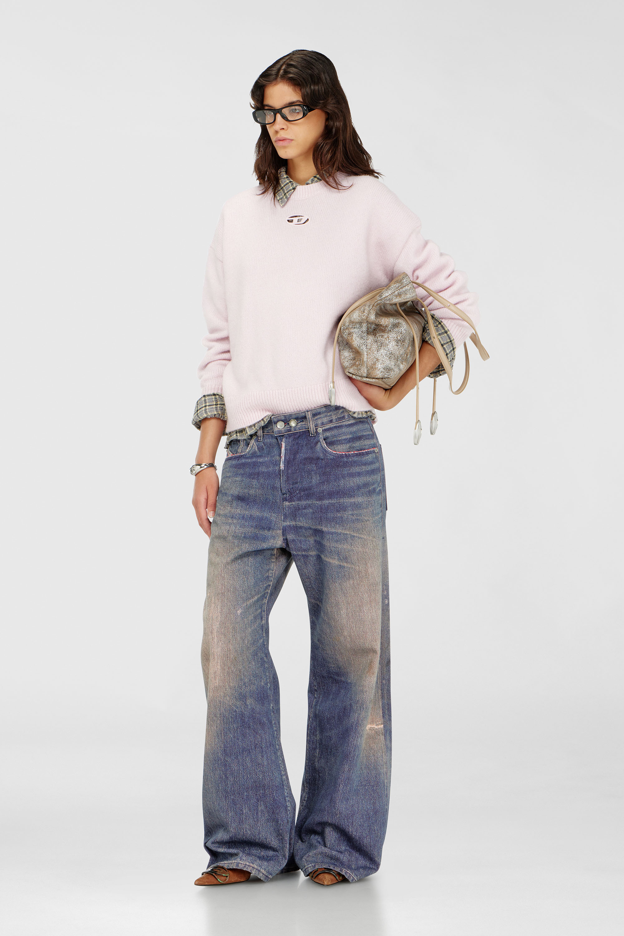Pull en laine et m&eacute;lange d'alpaga