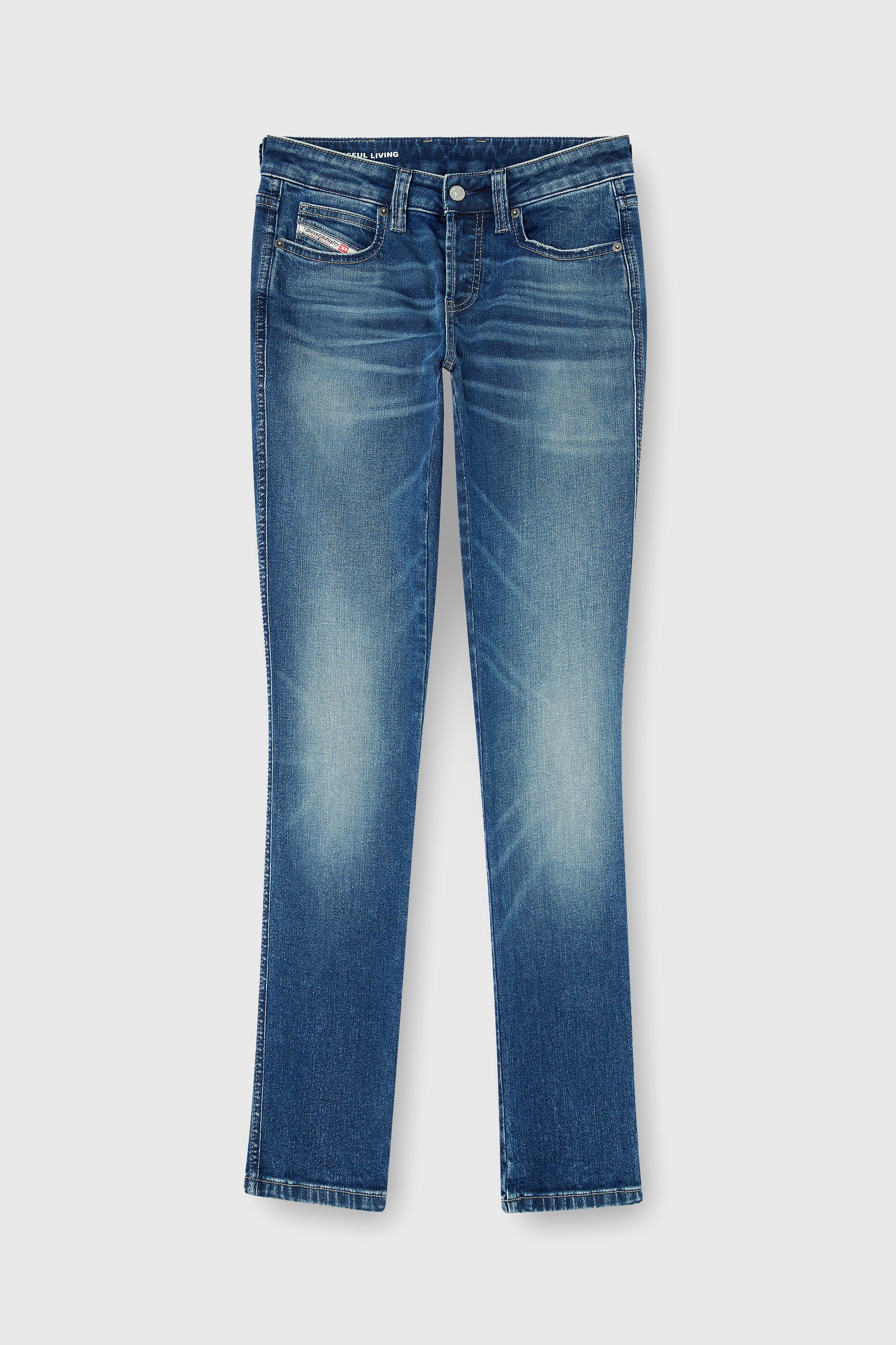 Diesel - Slim Jeans 1992 D-Jiann 0DBEE Femme, Bleu moyen - Image 2