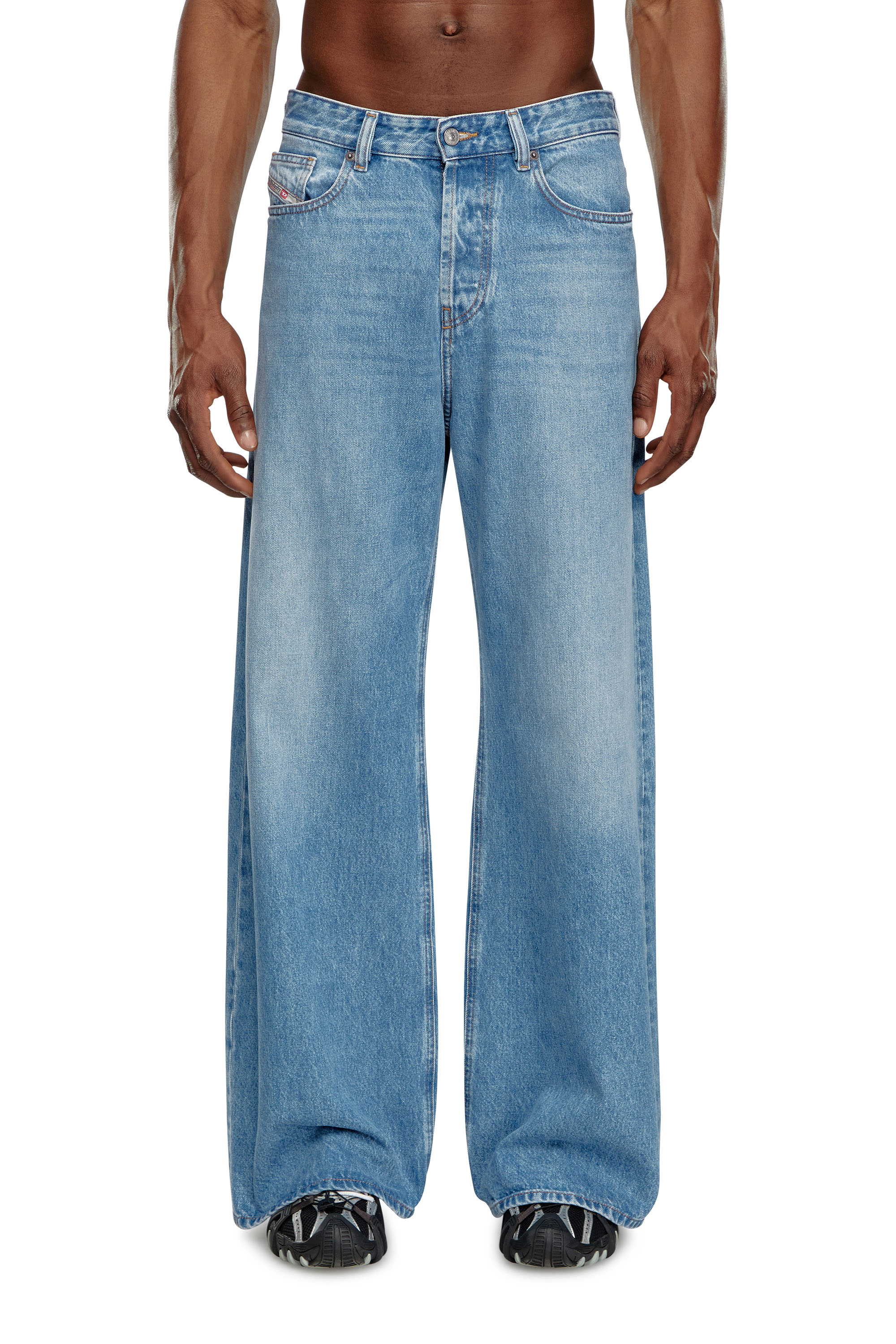 Diesel - Relaxed Jeans 1996 D-Sire 09I29 Mixte, Bleu Clair - Image 2
