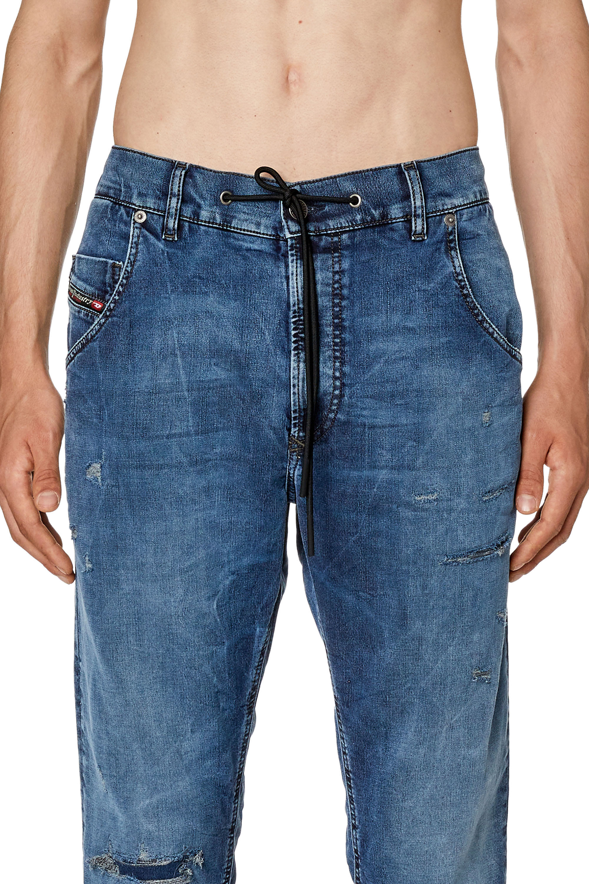 Diesel - Tapered Krooley JoggJeans® E9H11, Dark Blue - Image 4