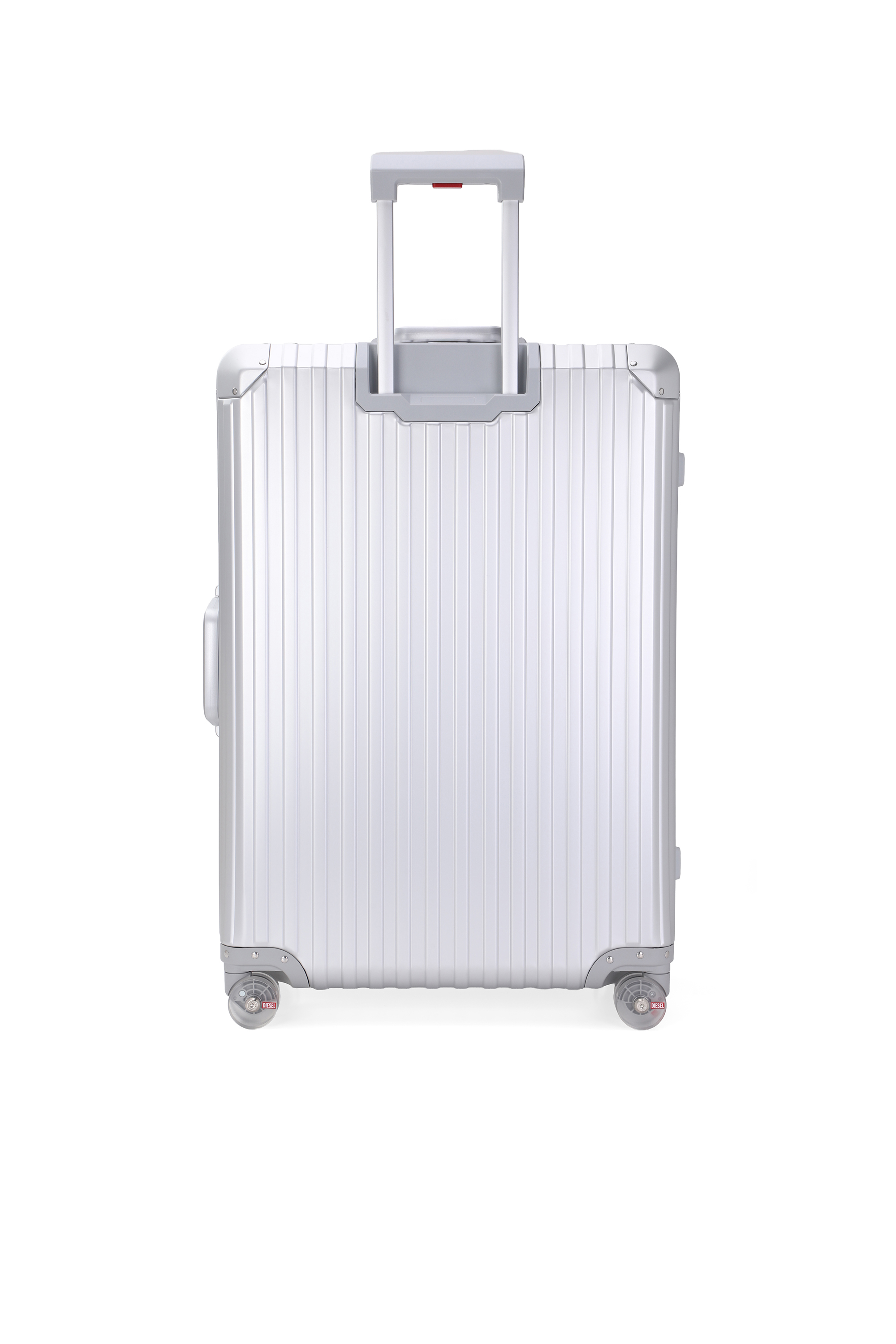 Diesel - DIESEL ALUMINUM TROLLEY- DSL002, Unisex's Aluminum suitcase size L in Silver - 2