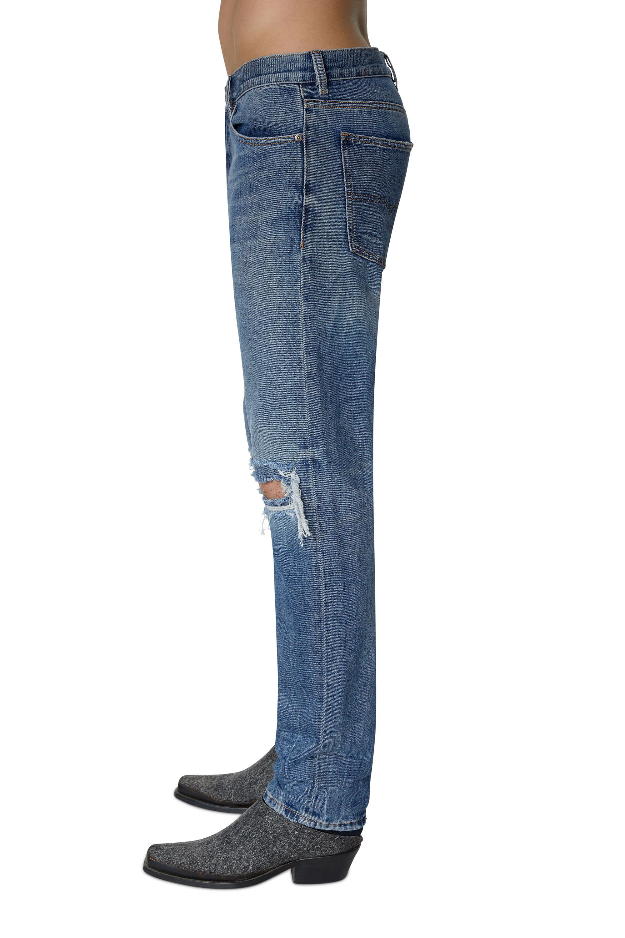 Diesel - 1995 D-Sark 09E02 Straight Jeans, Medium blue - Image 4