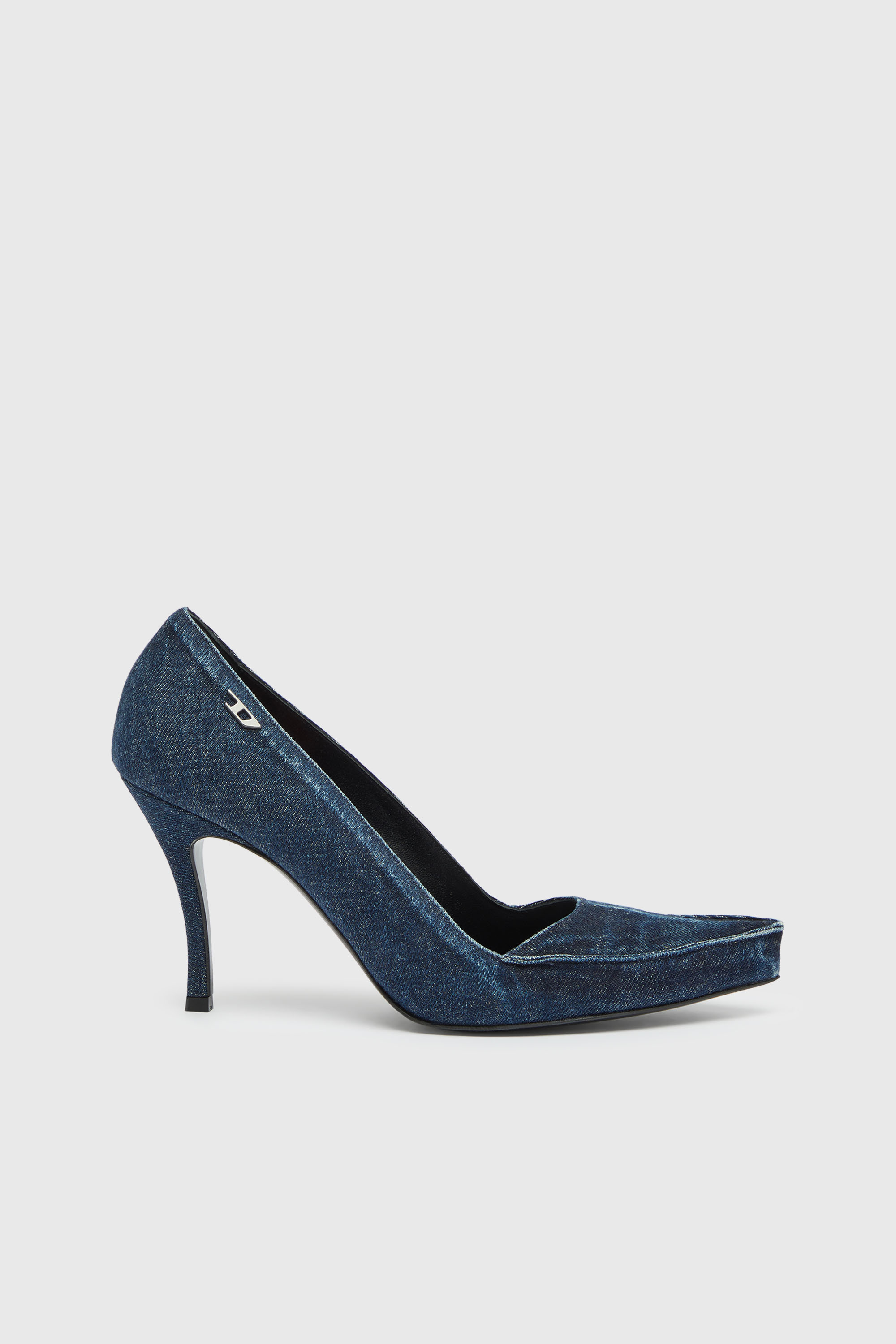 Diesel - D-LUCETTE-90-PUMP D, D-Lucette-Escarpins en denim Femme in ToBeDefined - 1