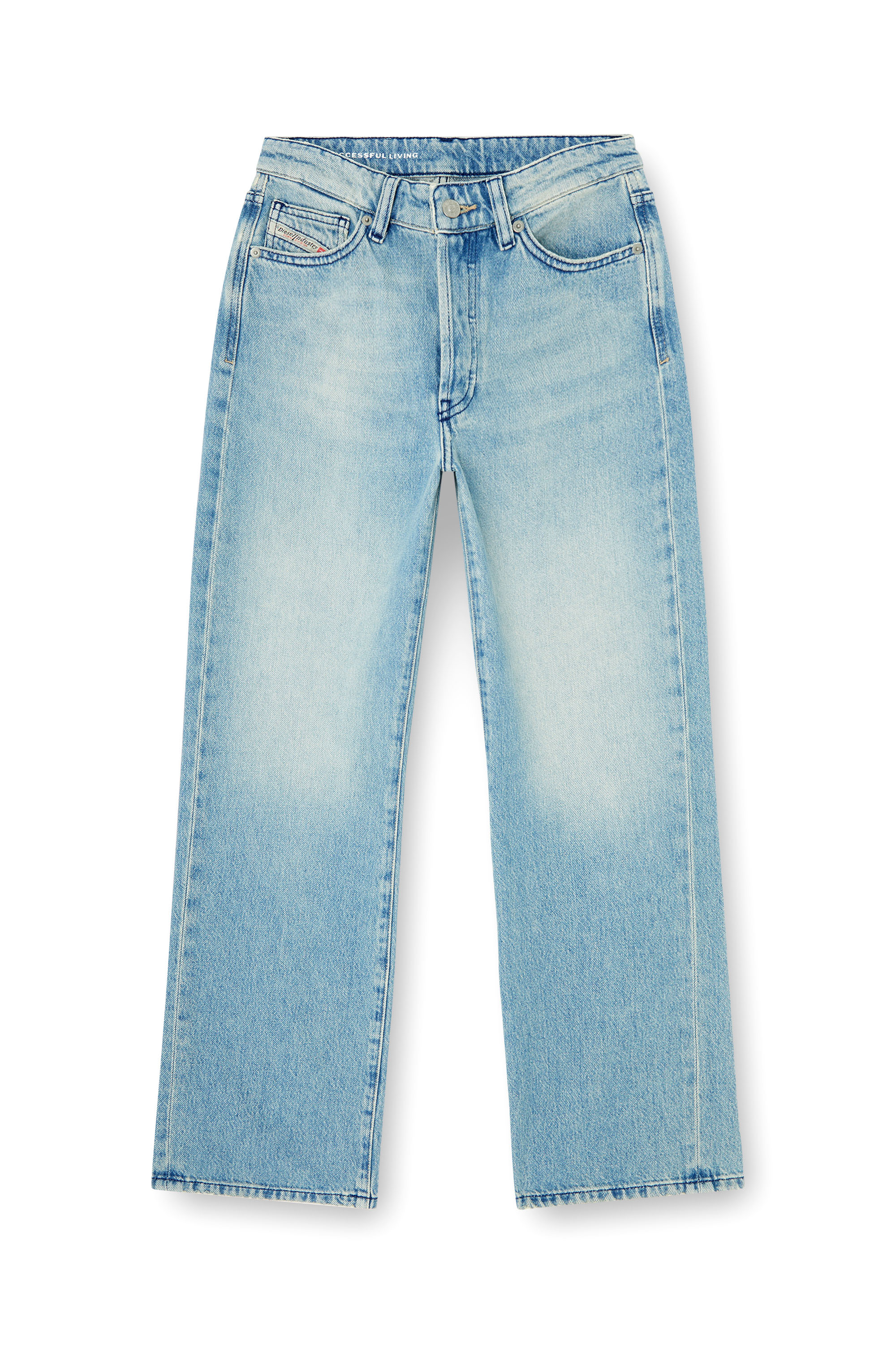 Diesel - Regular Jeans 1971 D-Sent 0BEBF Femme, Bleu Clair - Image 3