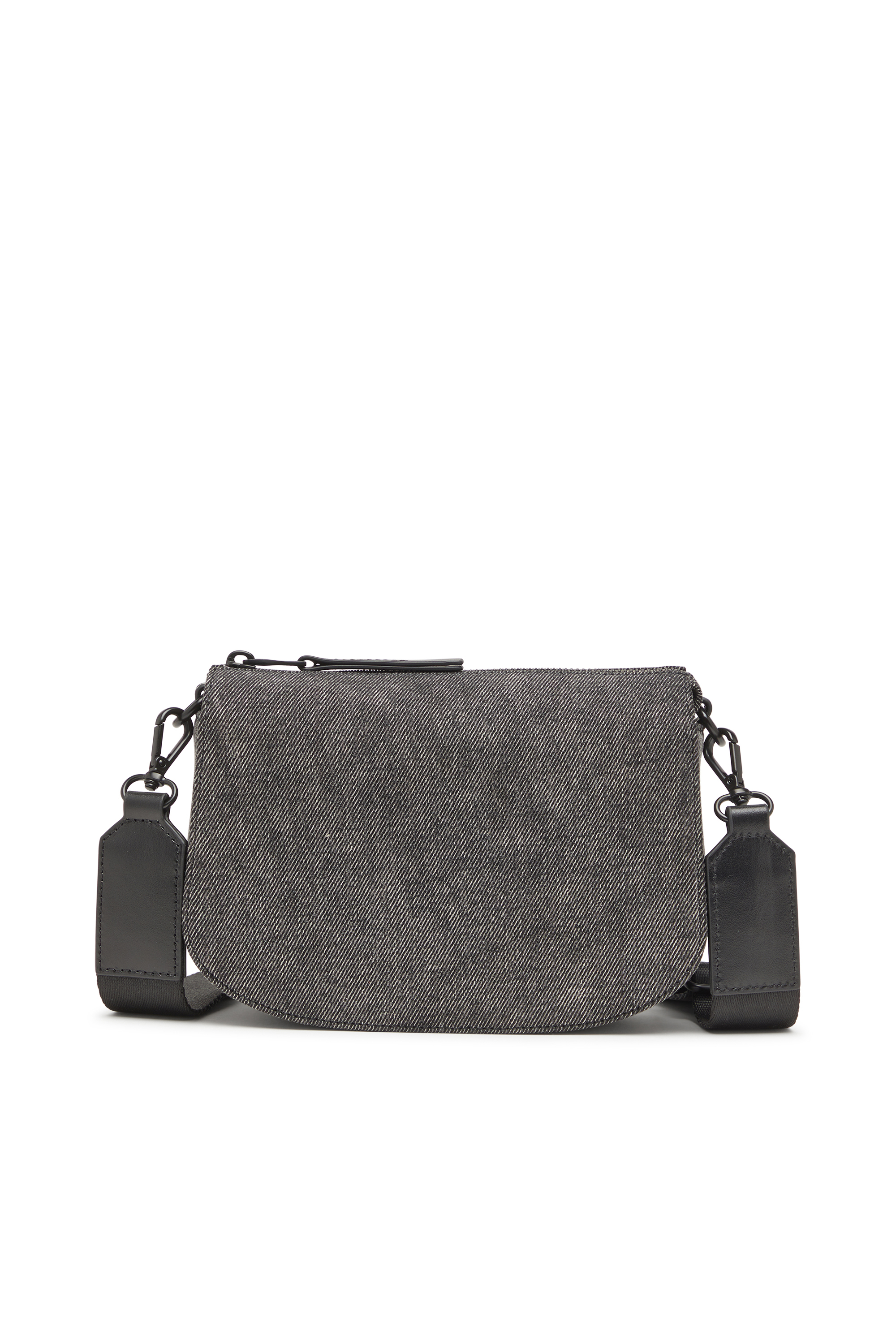 Diesel - 1DR CAMERA BAG, 1DR-Sac pour appareil photo en denim délavé Mixte in Gris - 2