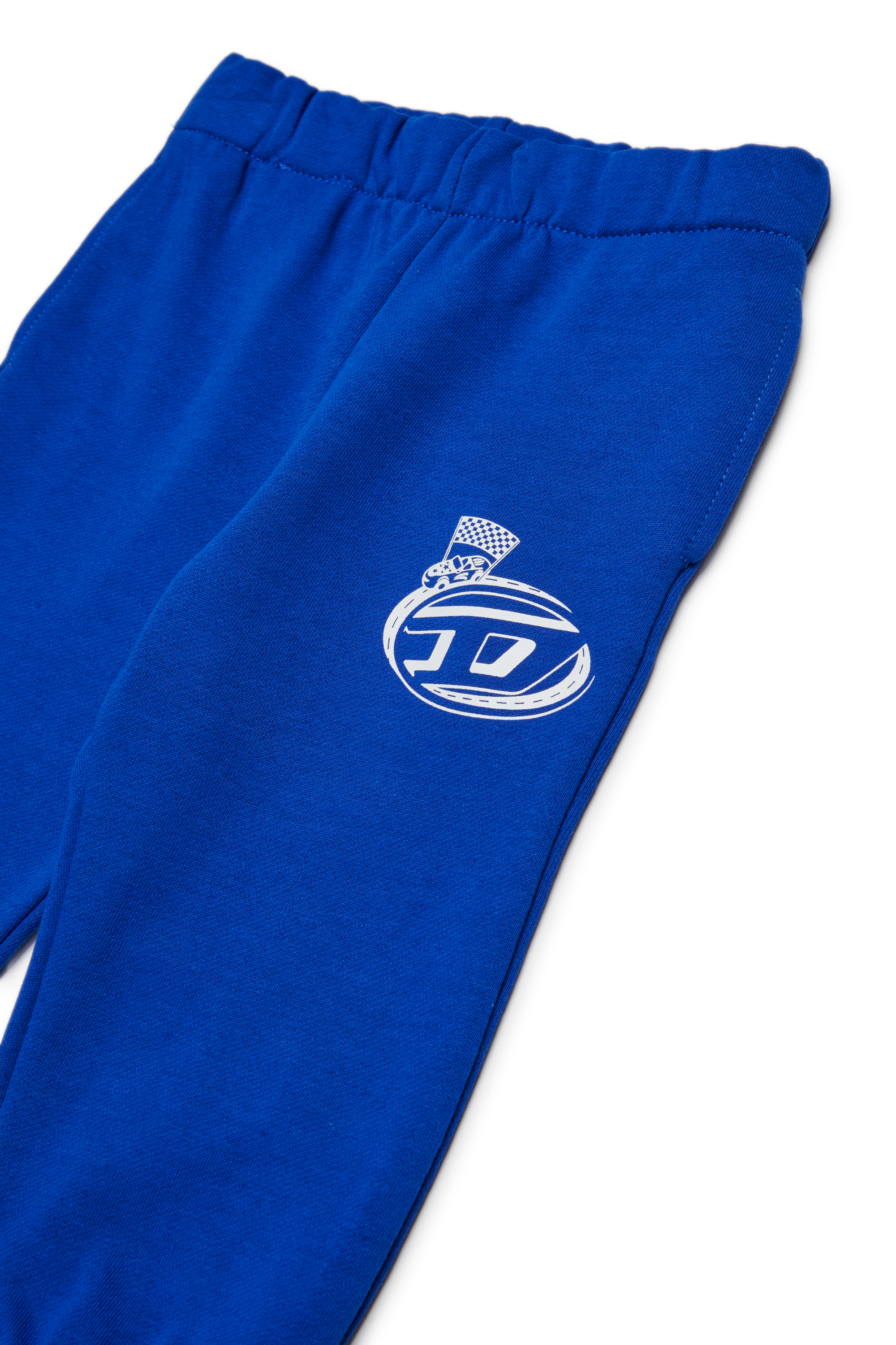 Diesel - PTERSIB, Pantalons en coton avec élastique à la taille Homme in Bleu - 3