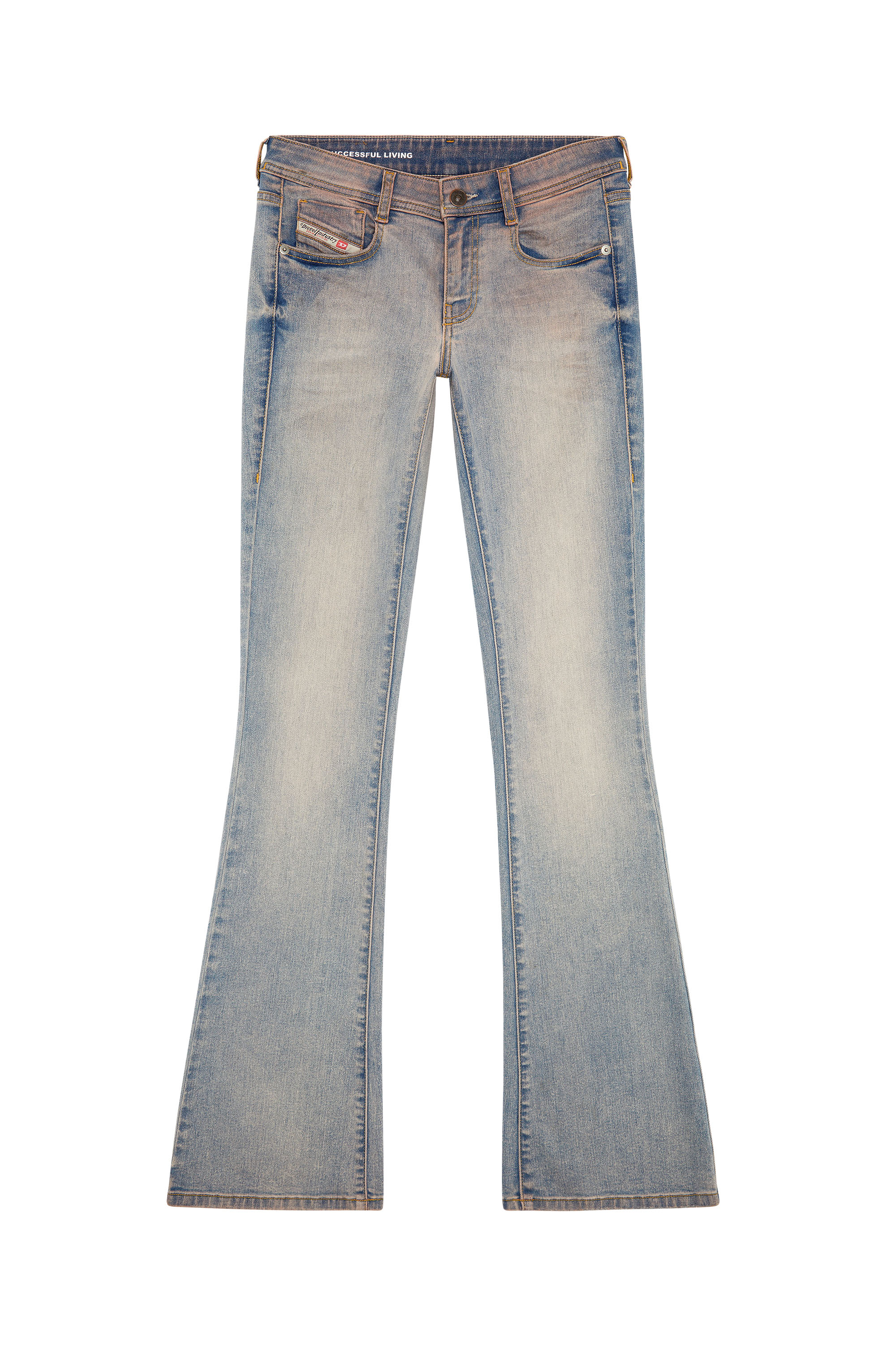 Diesel - Bootcut Jeans 1969 D-Ebbey 0PFAT Femme, Bleu Clair - Image 2