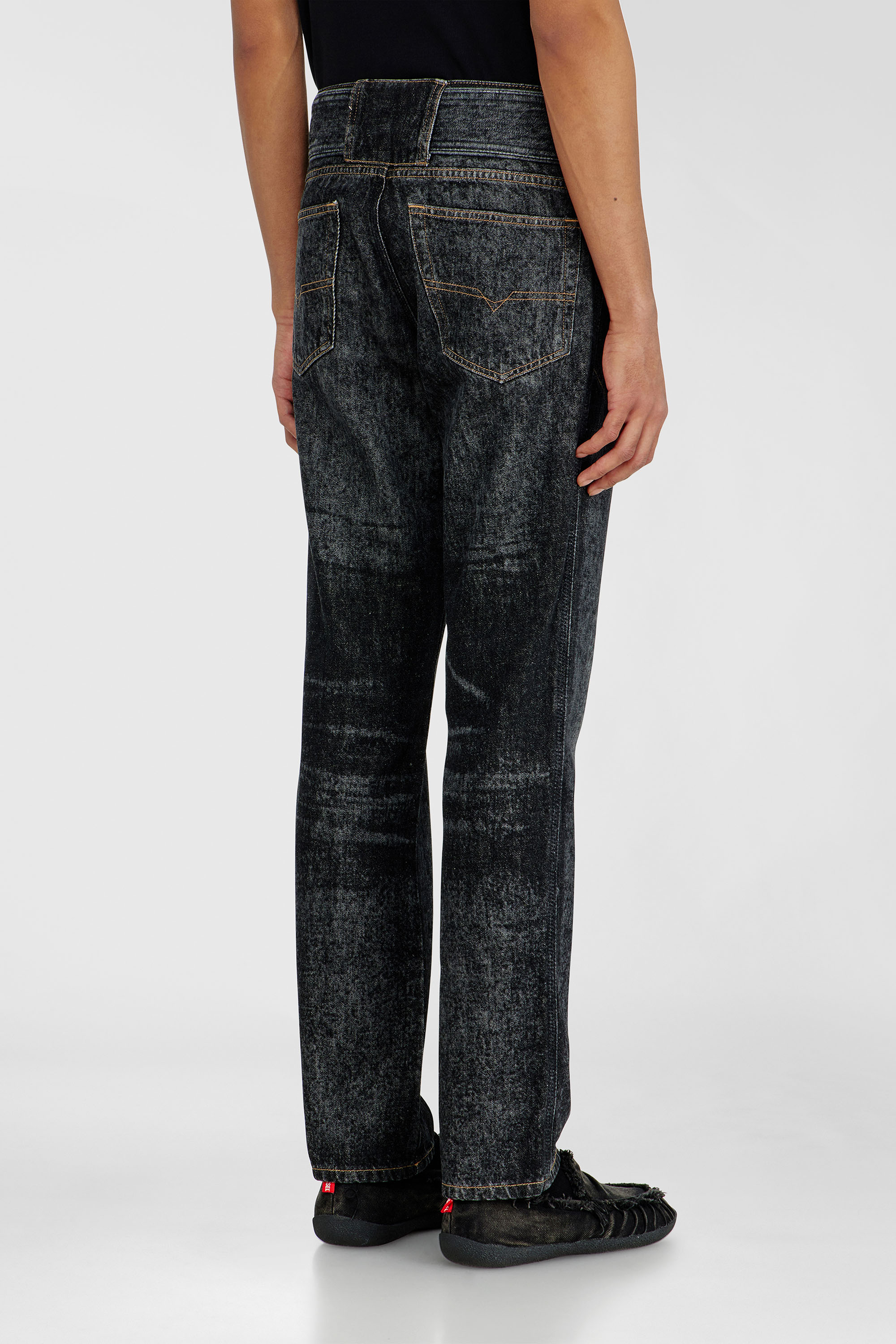 Diesel - Slim Jeans D-Villus 09Q24 Homme, Noir/Gris fonc&eacute; - Image 5