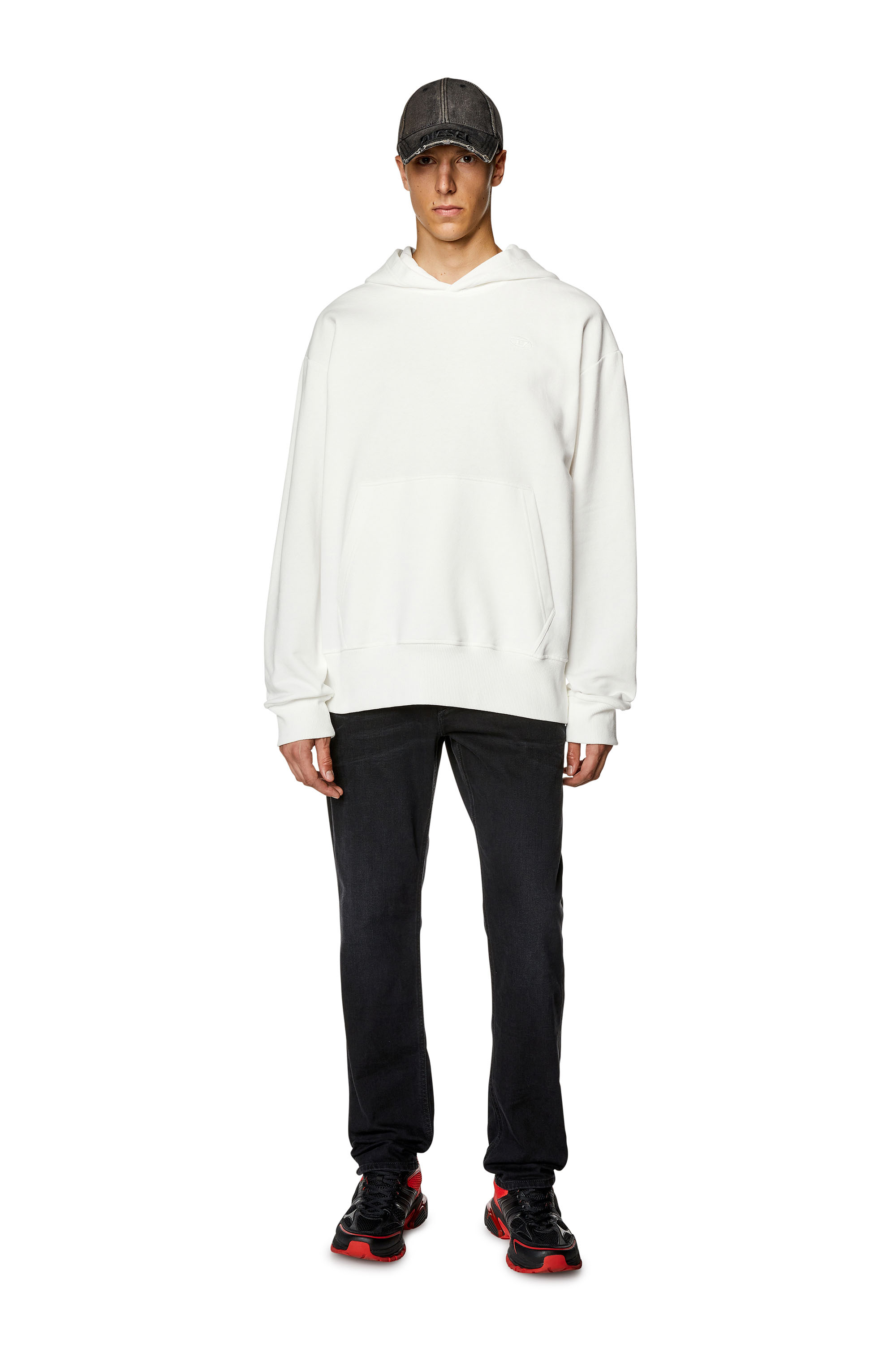 Diesel - Regular Jeans 1986 Larkee-Beex 09D48 Homme, Noir/Gris foncé - Image 1