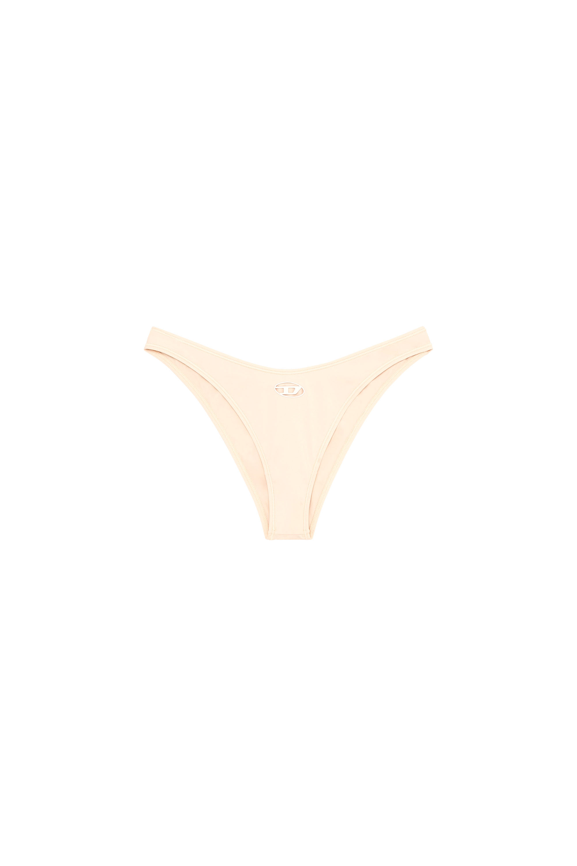 Diesel - PUNCHY-UTLT, Slip en microfibre avec logo découpé Femme in Rose - 4