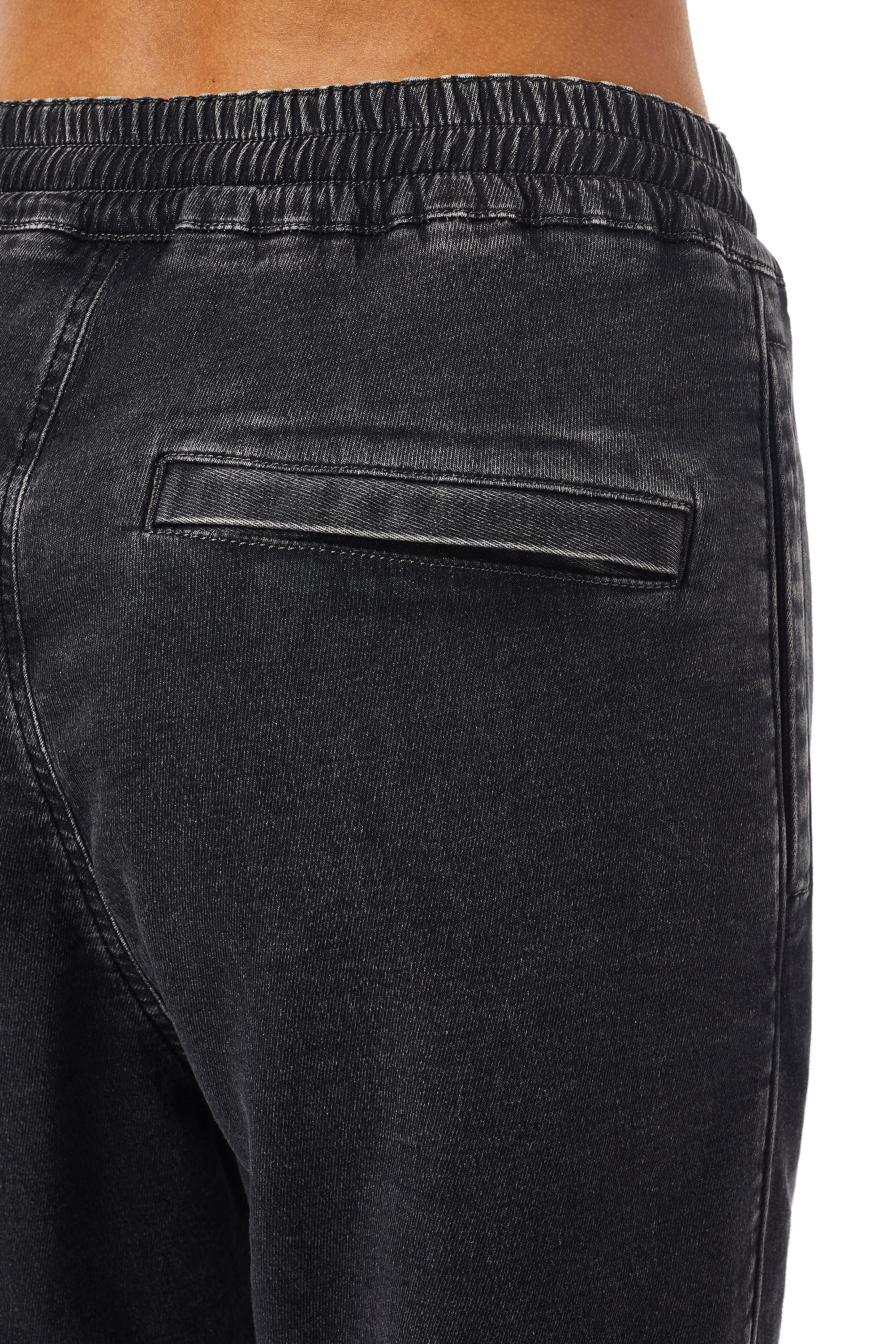 Diesel - D-Lab Track Denim 069ZE Tapered, Black/Dark grey - Image 3