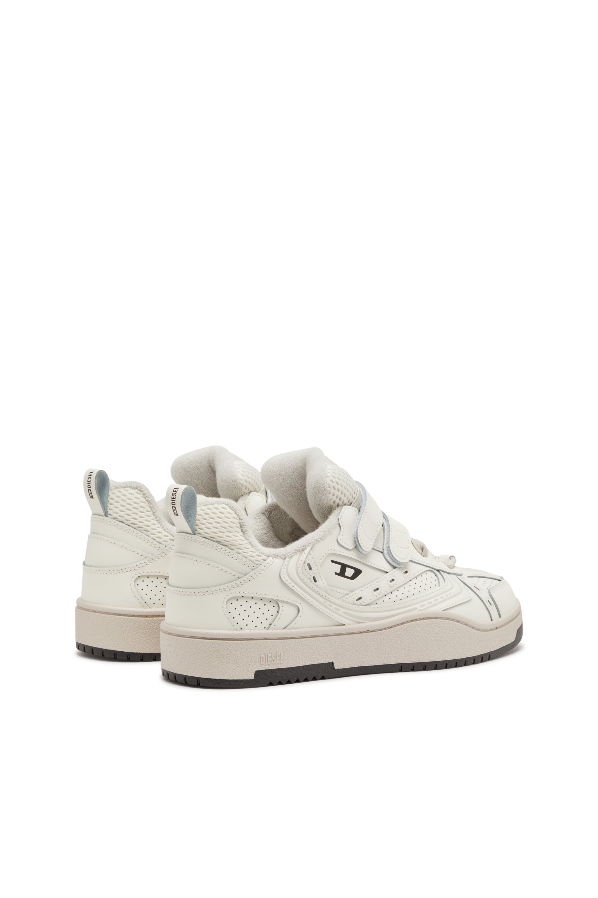 Diesel - S-UKIYO SKT, S-Ukiyo-Sneakers monochromes à brides Homme in Blanc - 3