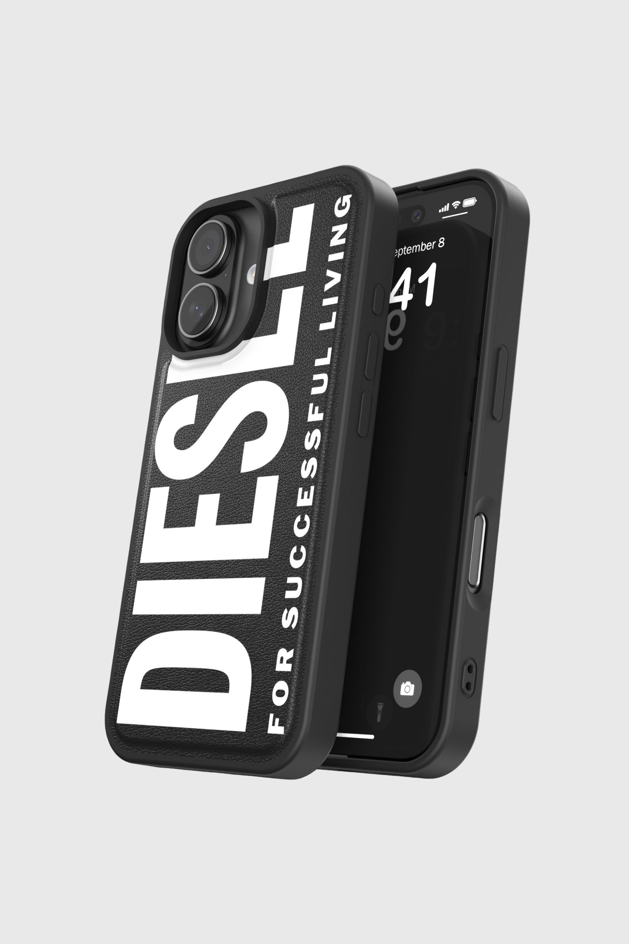 Diesel - 60395 MOULDED CASE, Bo&icirc;tier moul&eacute; avec Magsafe pour iPhone 17 Mixte in Noir - 4