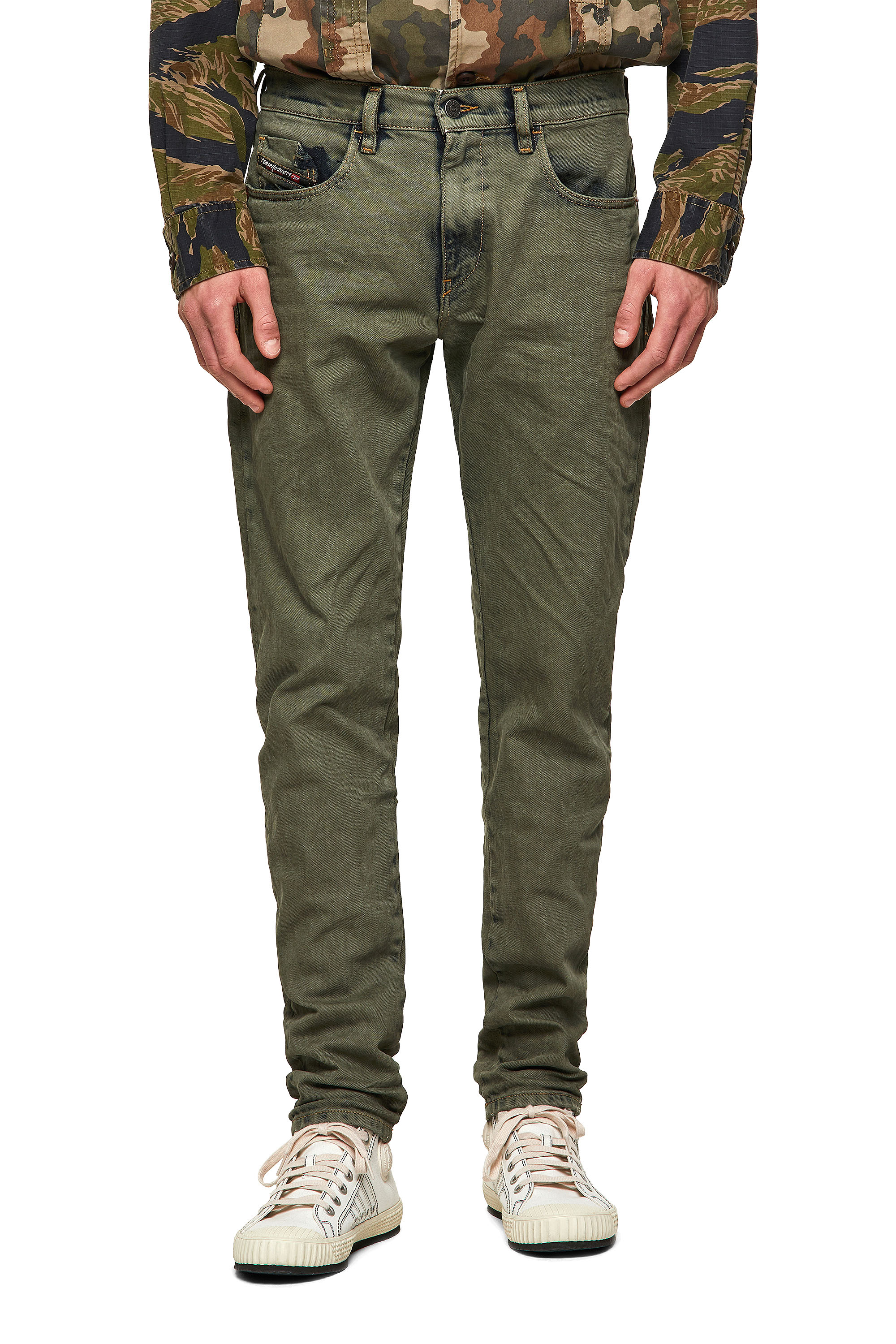 D-Strukt 09A50 Man: Slim Colored Jeans | Diesel