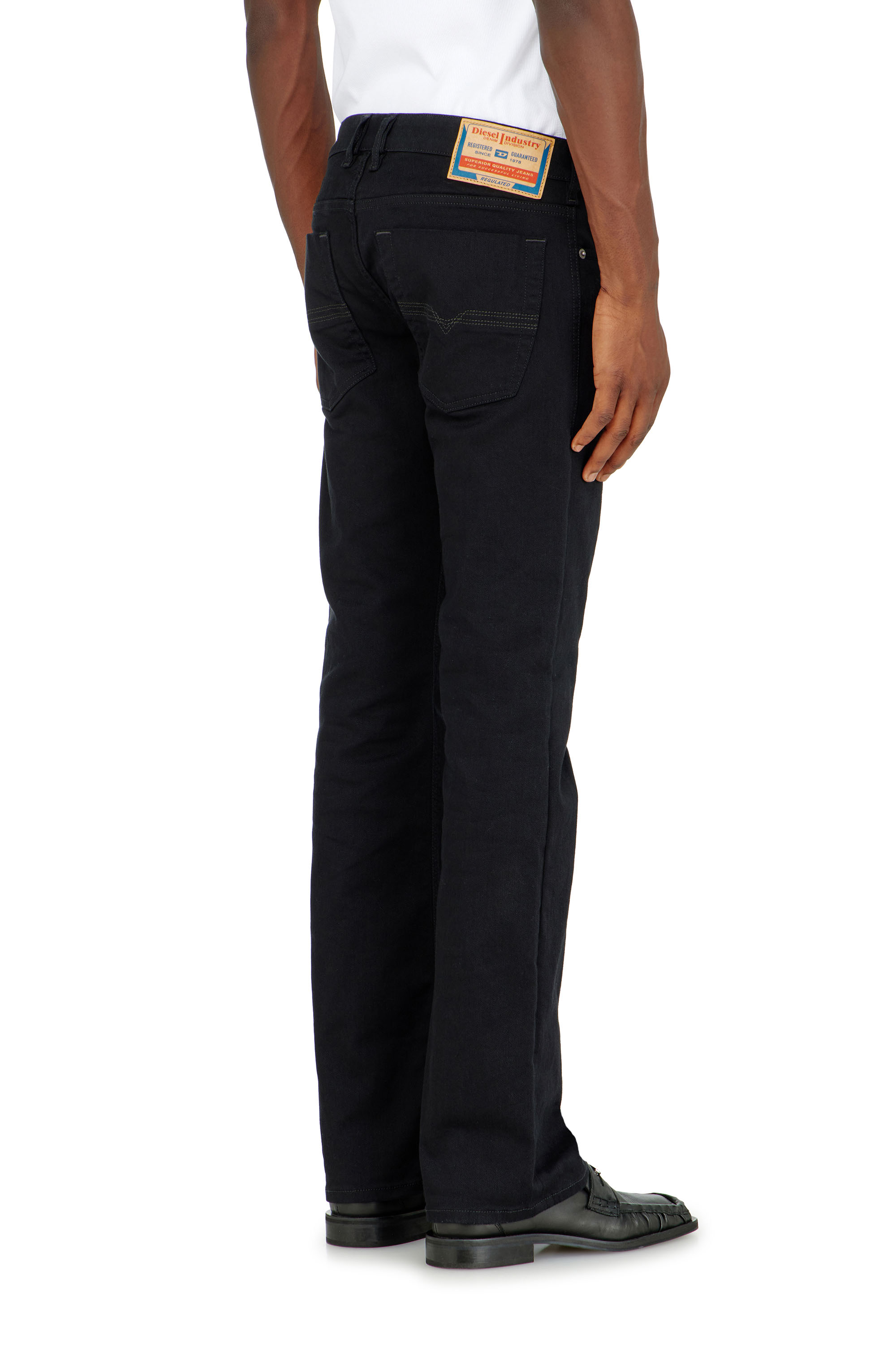 Diesel - Bootcut Jeans 2007 Zatiny 0688H Homme, Noir/Gris fonc&eacute; - Image 5