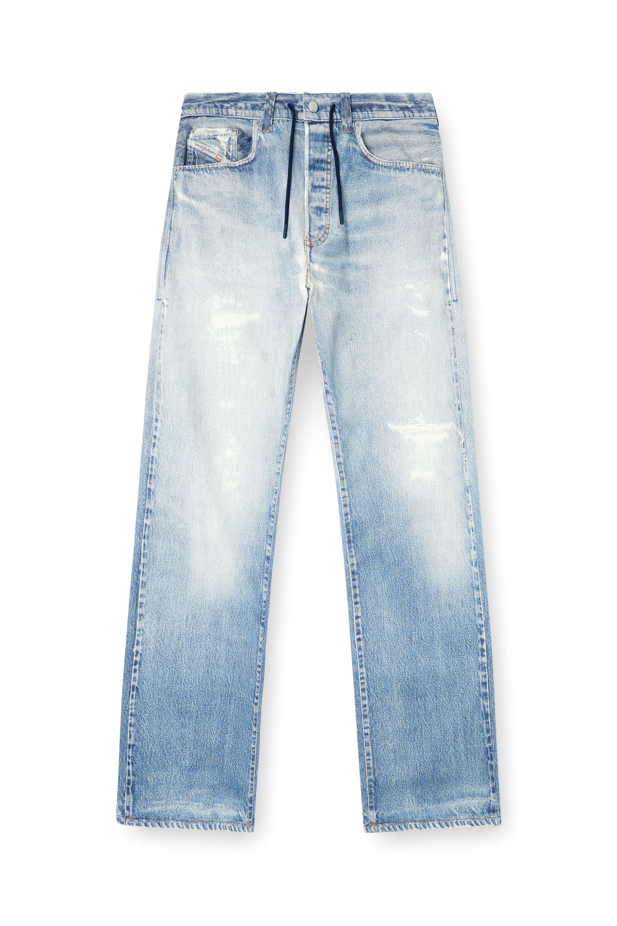 Diesel - Relaxed 2080 D-Reel Joggjeans® 068RX Homme, Bleu Clair - Image 2