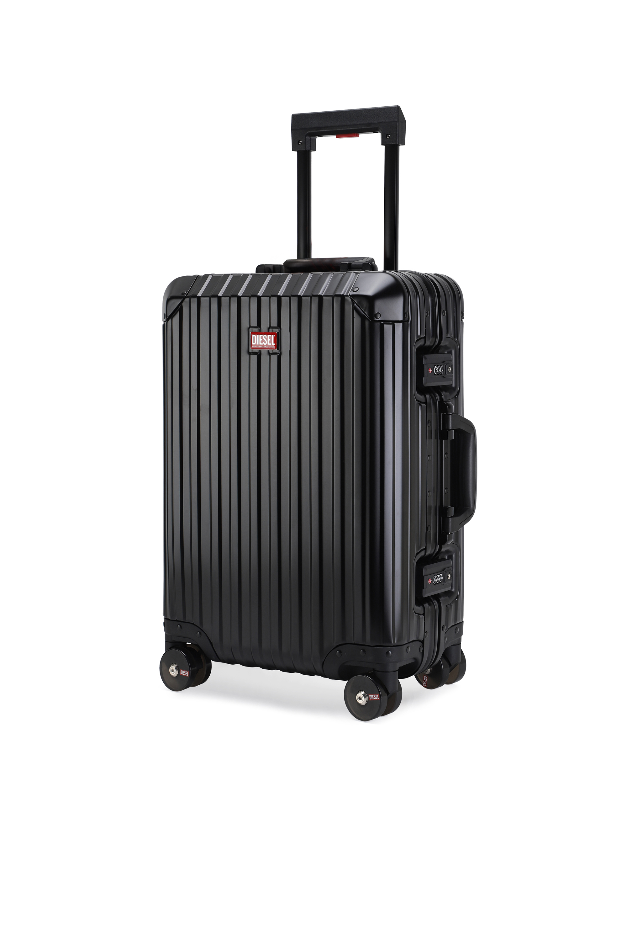 Diesel - DIESEL ALUMINUM TROLLEY- DSL002, Valise en aluminium taille S Mixte in Noir - 5