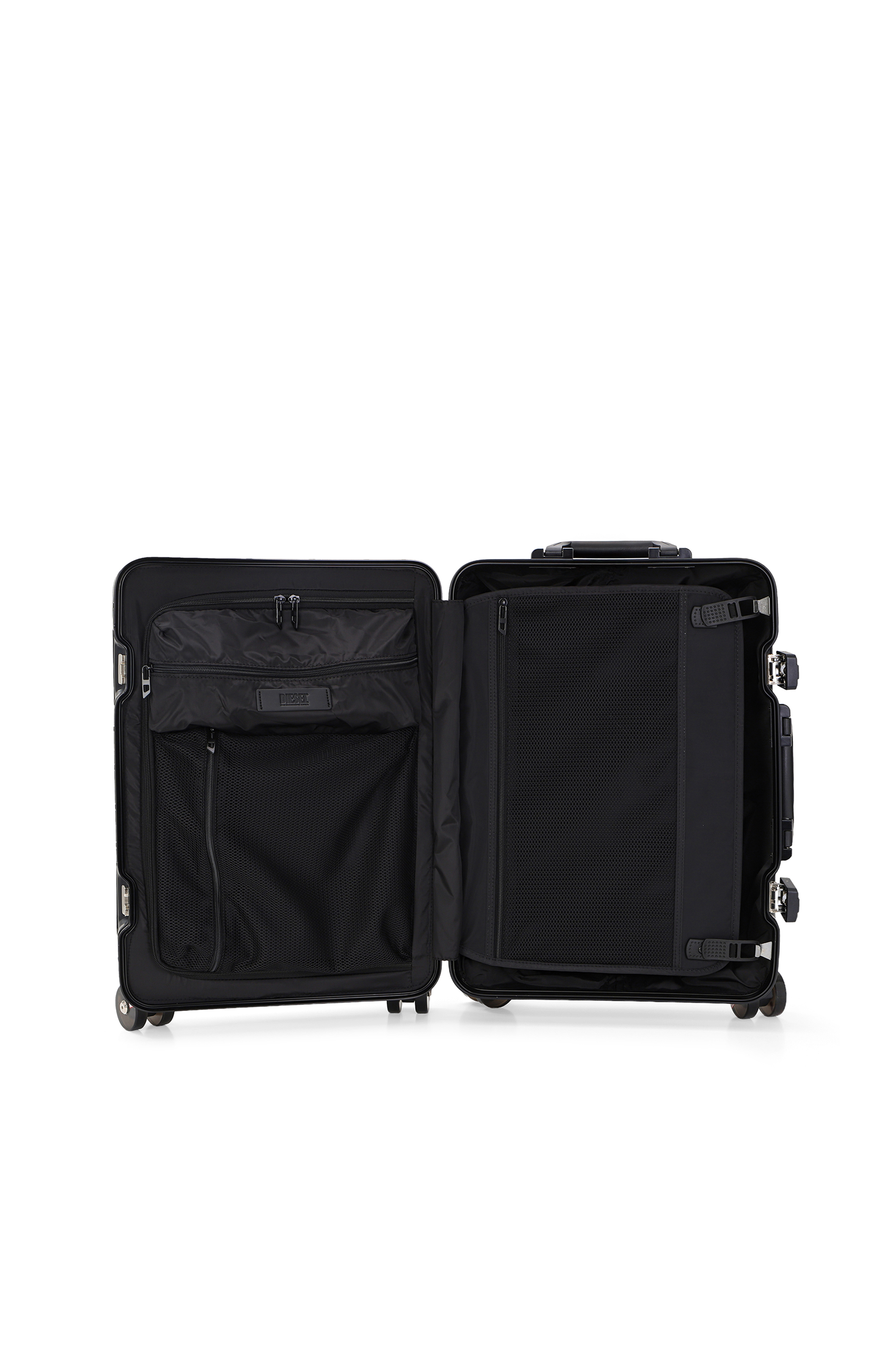 Diesel - DIESEL ALUMINUM TROLLEY- DSL002, Valise en aluminium taille S Mixte in Noir - 3