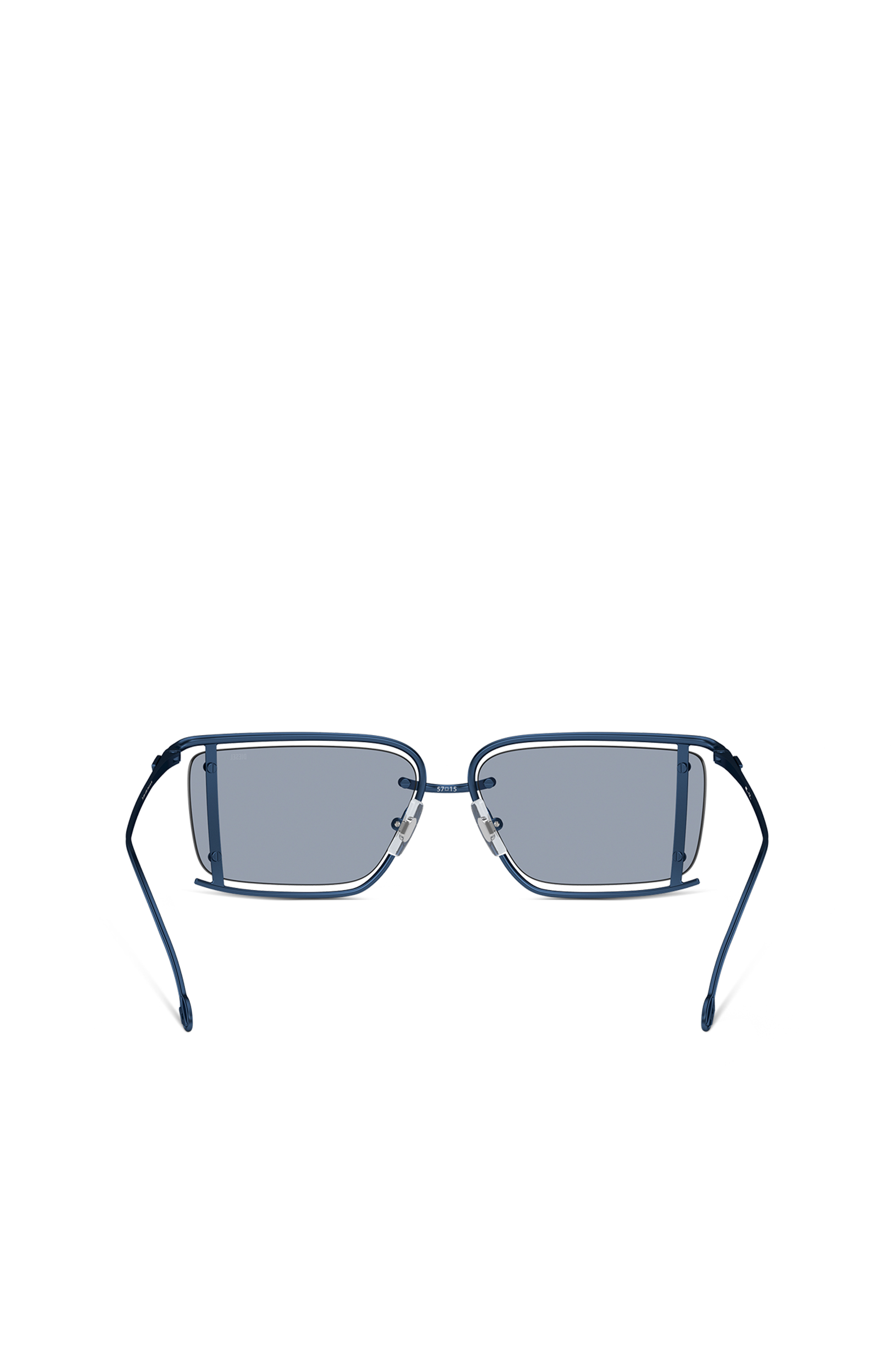 Diesel - 0DL1002, Lunettes de soleil rectangulaires Mixte in Bleu - 3