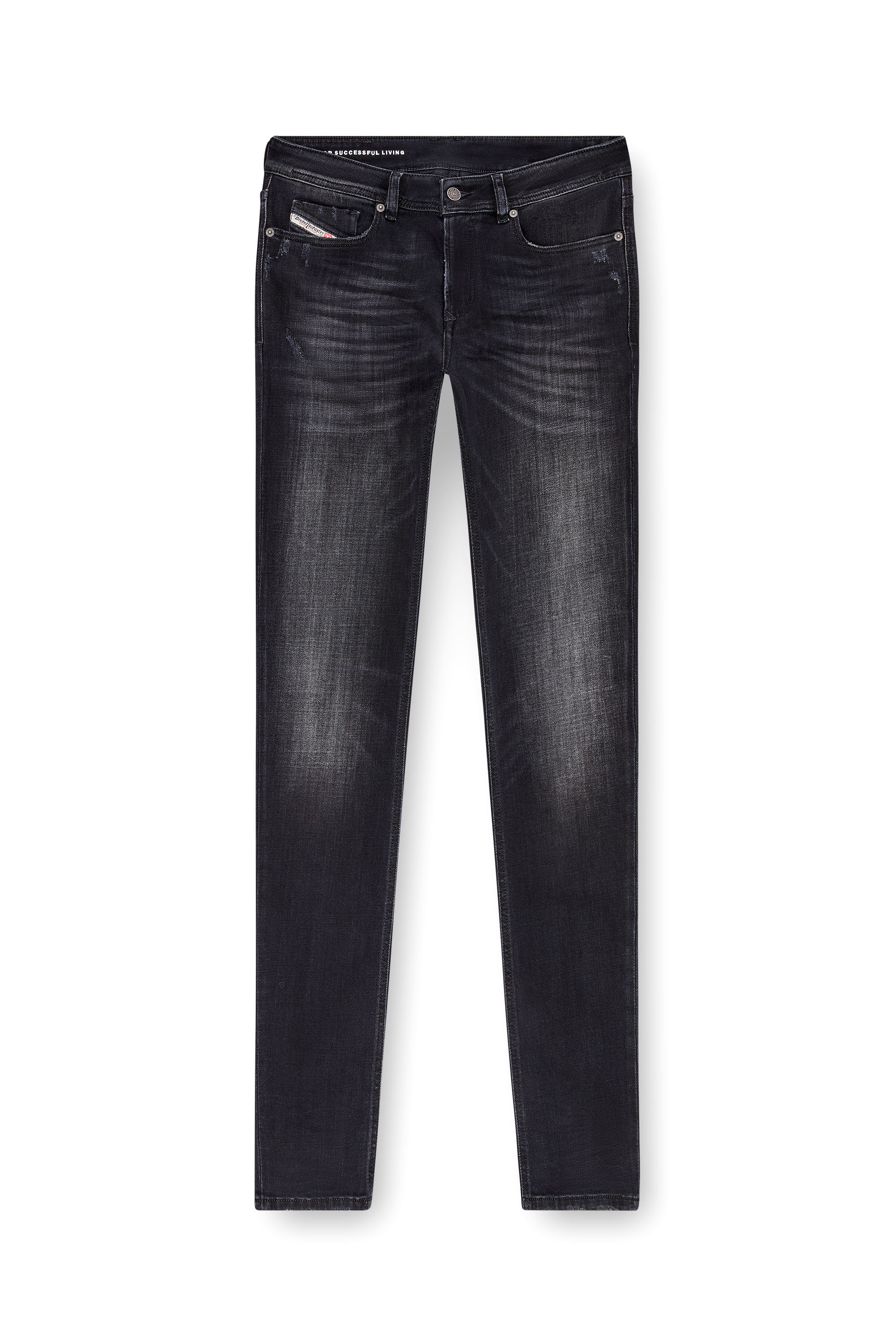 Diesel - Skinny Jeans 1979 Sleenker 09K11 Homme, Noir/Gris foncé - Image 5