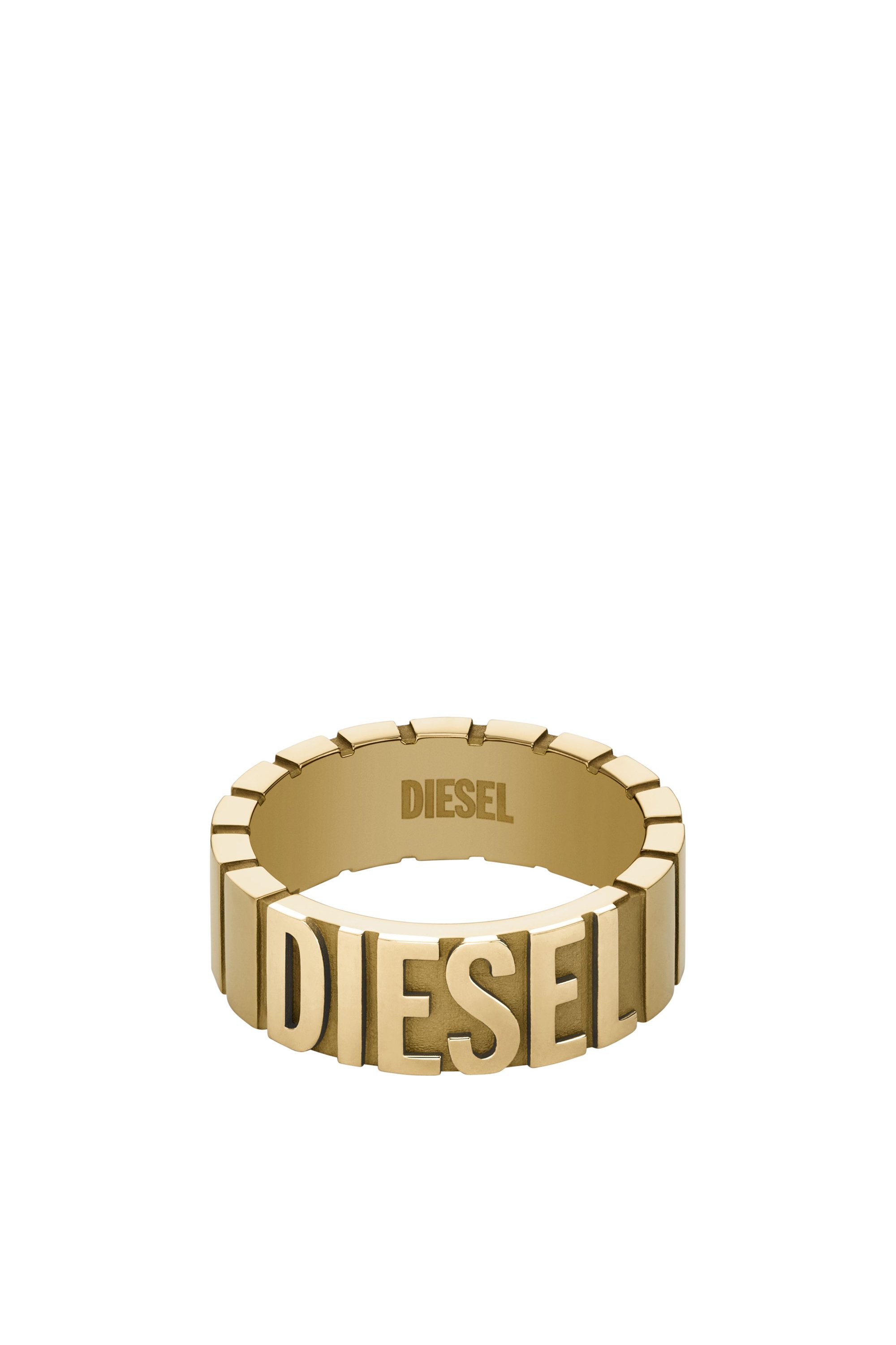 Diesel - DX1439, Mixte Bague en acier inoxydable in Doré - Image 2