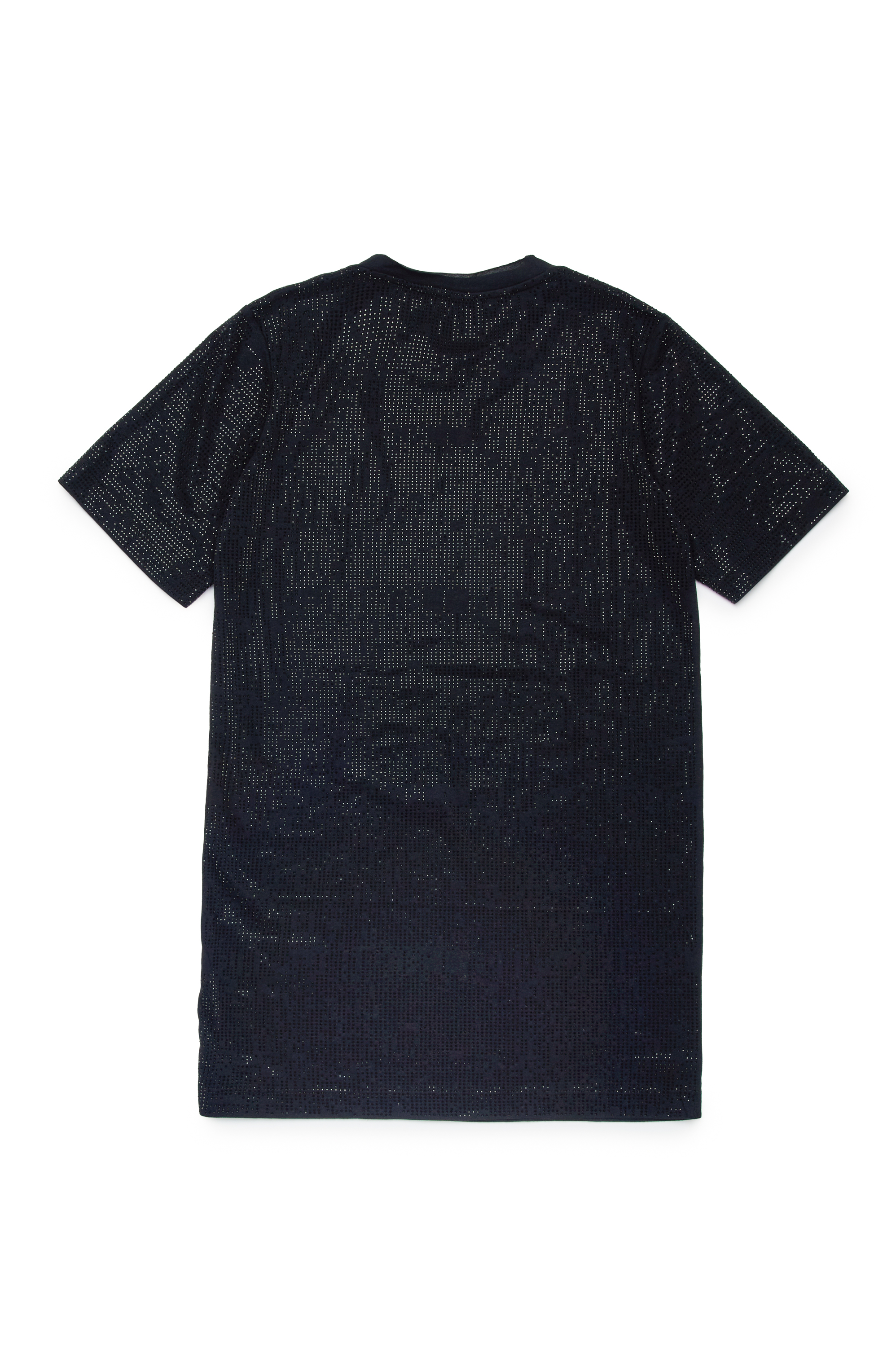 Diesel - DARYX, Robe T-shirt avec micro-strass Femme in Noir - 2