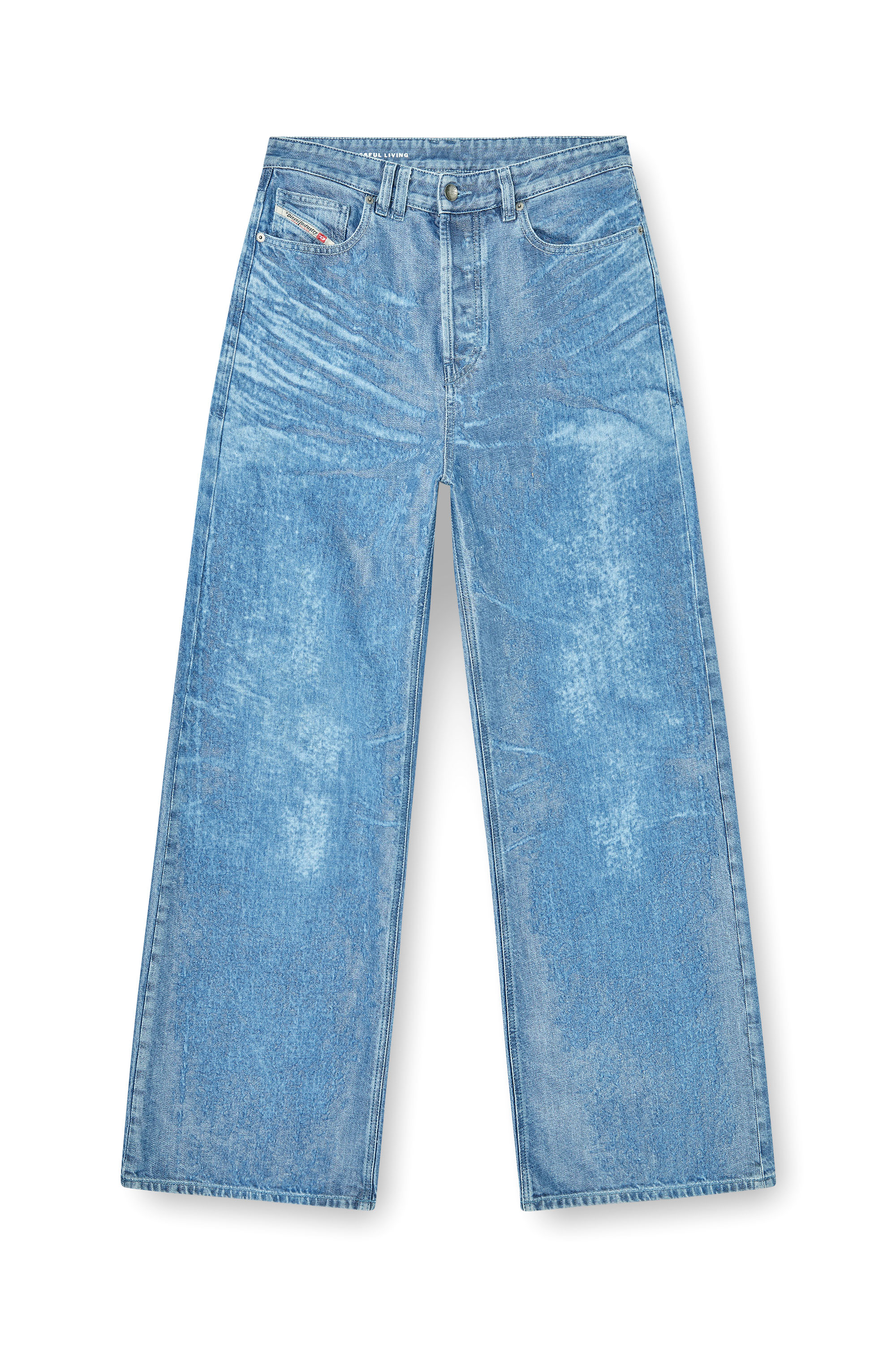 Diesel - Relaxed Jeans 1996 D-Sire 09P23 Femme, Bleu Clair - Image 3
