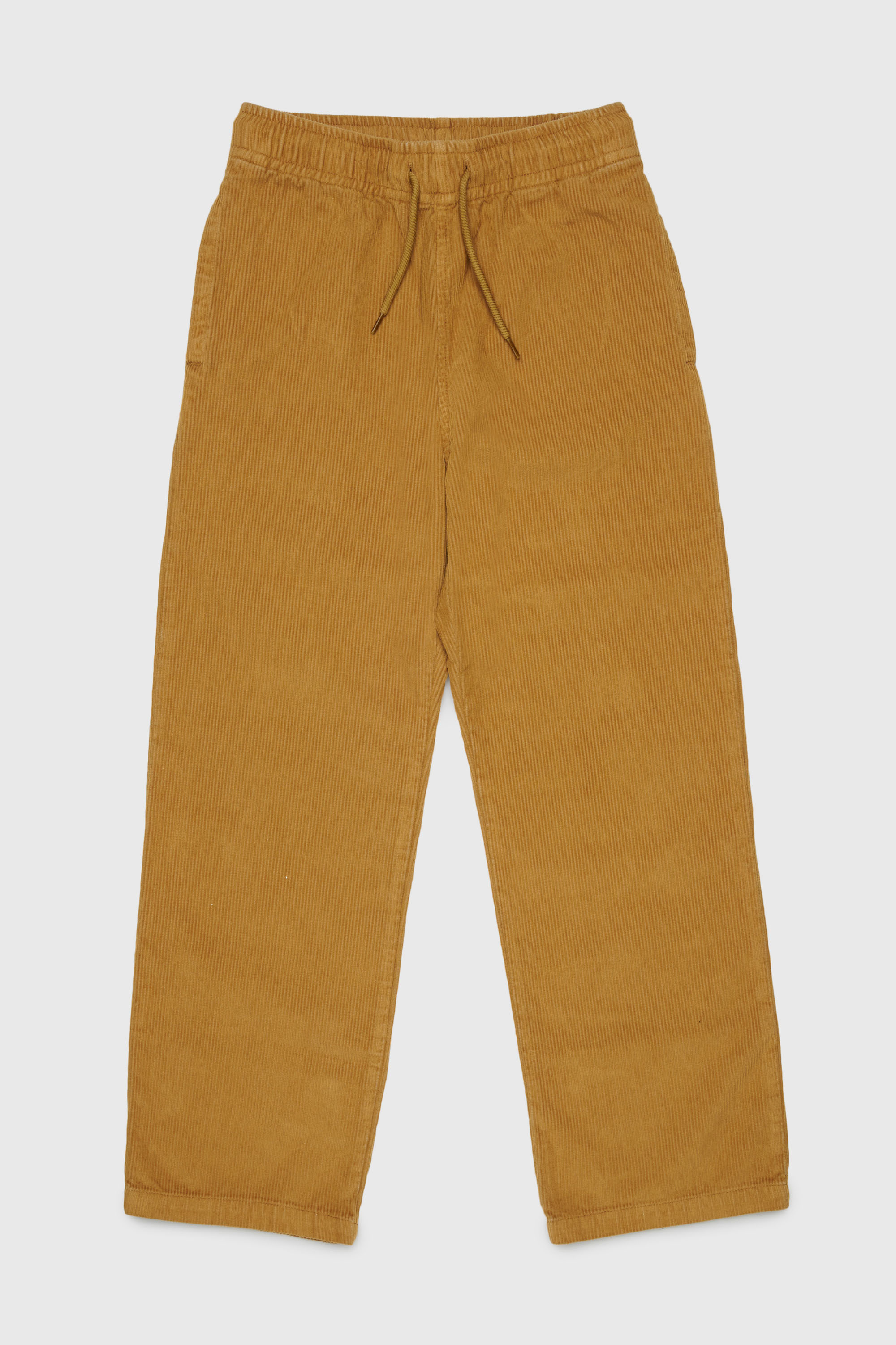 Diesel - PMILL, Pantalon en velours c&ocirc;tel&eacute; avec taille &agrave; coulisse Homme in Marron - 1