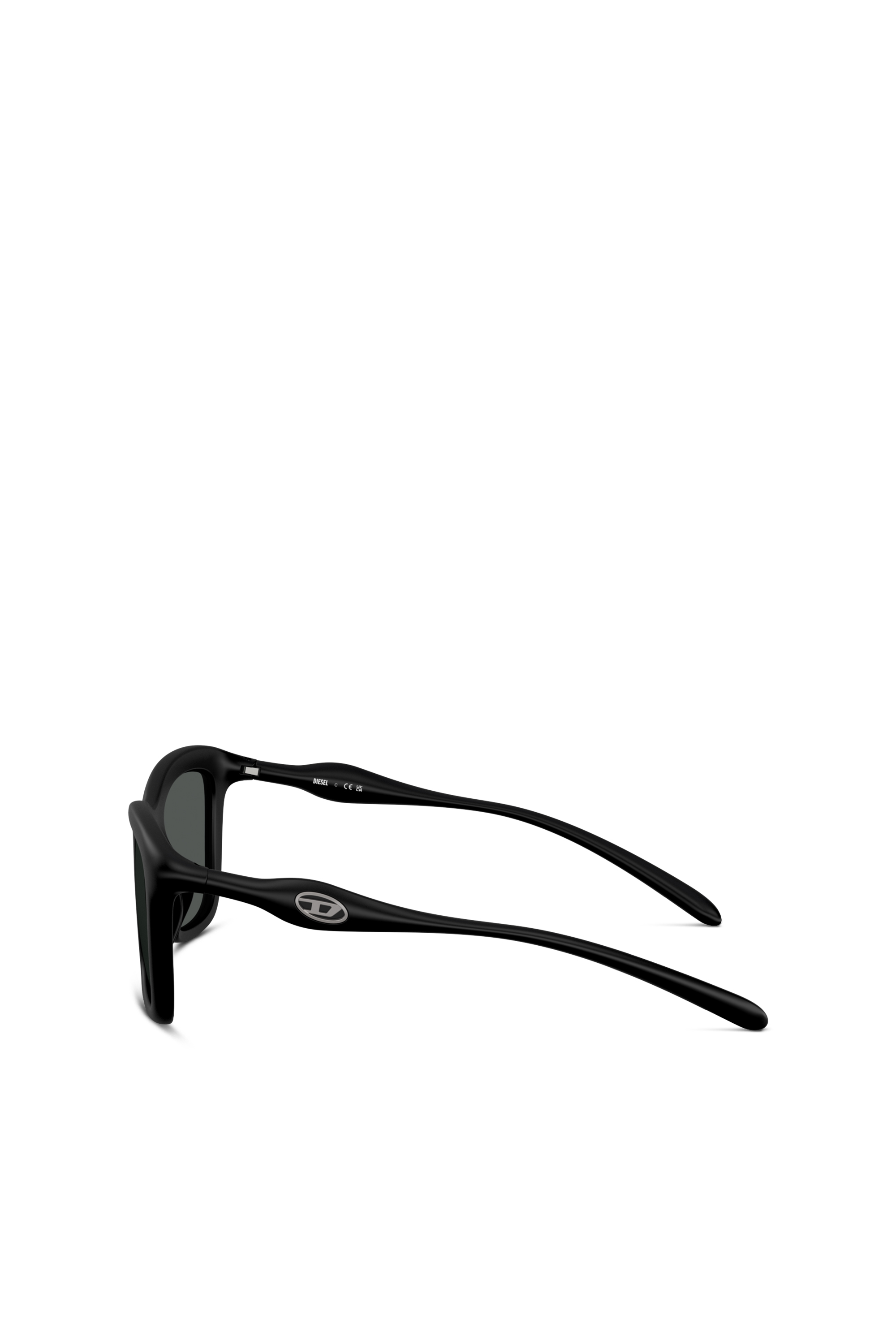 Diesel - 0DL3008U, Lunettes de soleil carrées Mixte in Noir - 2