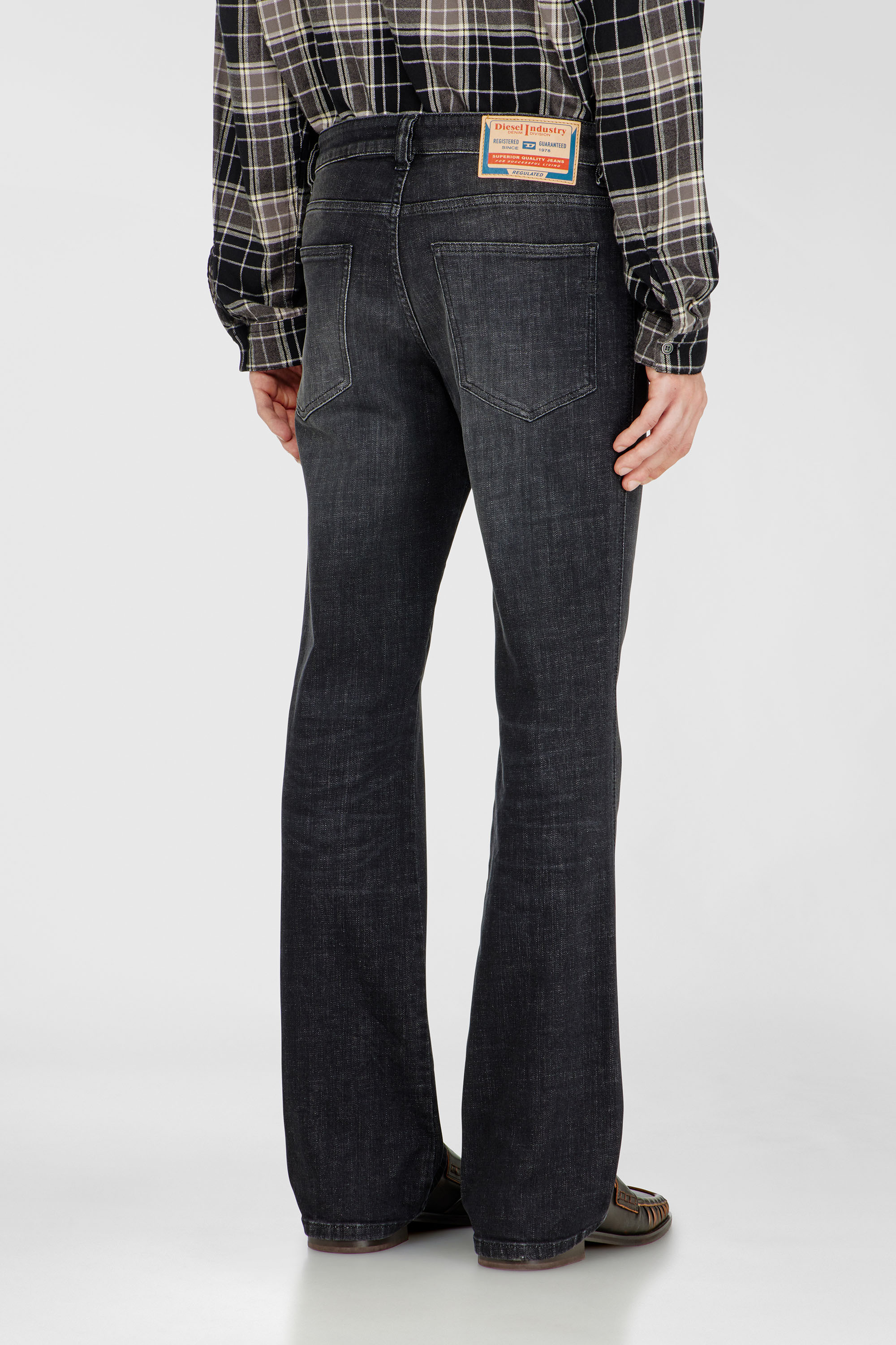 Diesel - Bootcut Jeans 1998 D-Buck 09H34 Homme, Noir/Gris fonc&eacute; - Image 5